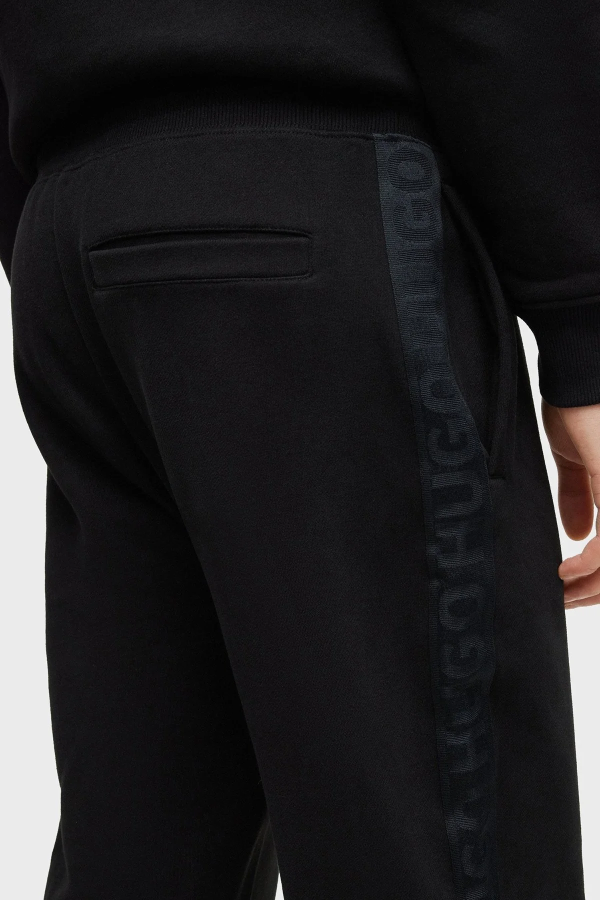 Hugo Pamuklu Regular Fit Jogger Spor Erkek Pantolon 50475338 001 SİYAH - 4