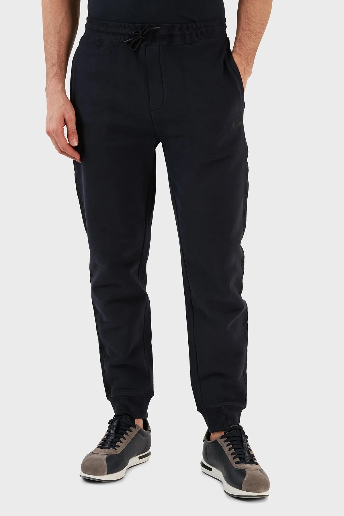 Hugo Pamuklu Regular Fit Jogger Spor Erkek Pantolon 50475338 405 LACİVERT - 2