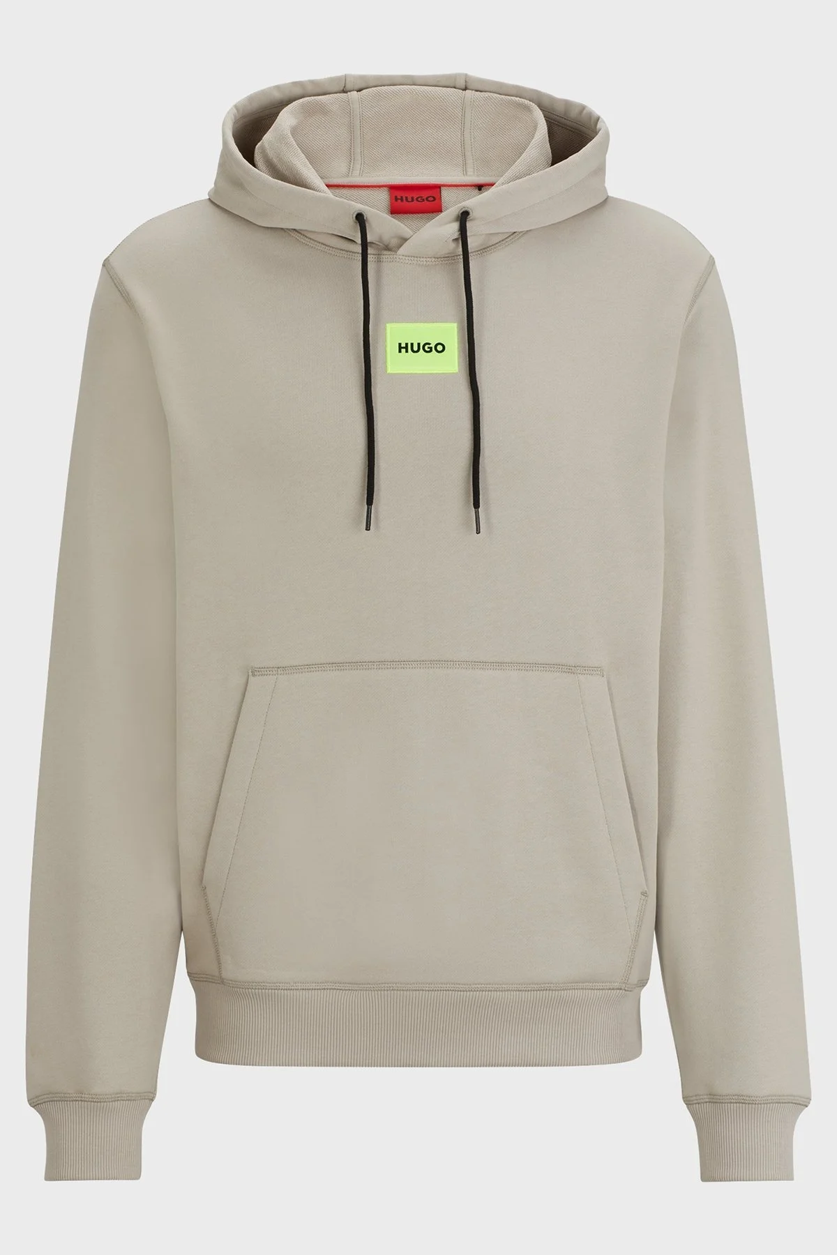 Hugo Pamuklu Regular Fit Kapüşonlu Erkek Sweat 50458700 055 GRİ - 5