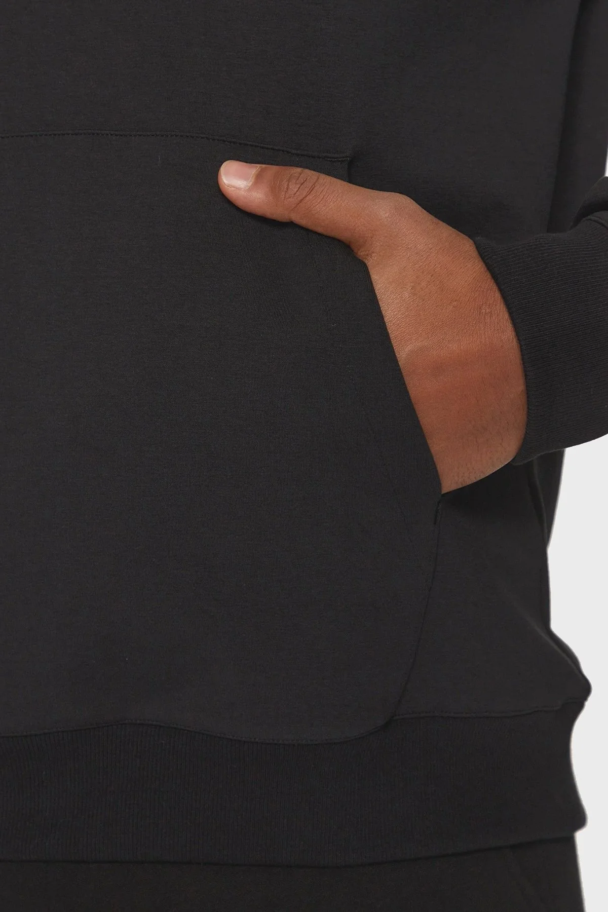 Hugo Pamuklu Regular Fit Kapüşonlu Logolu Erkek Sweat 50521429 001 SİYAH - 10