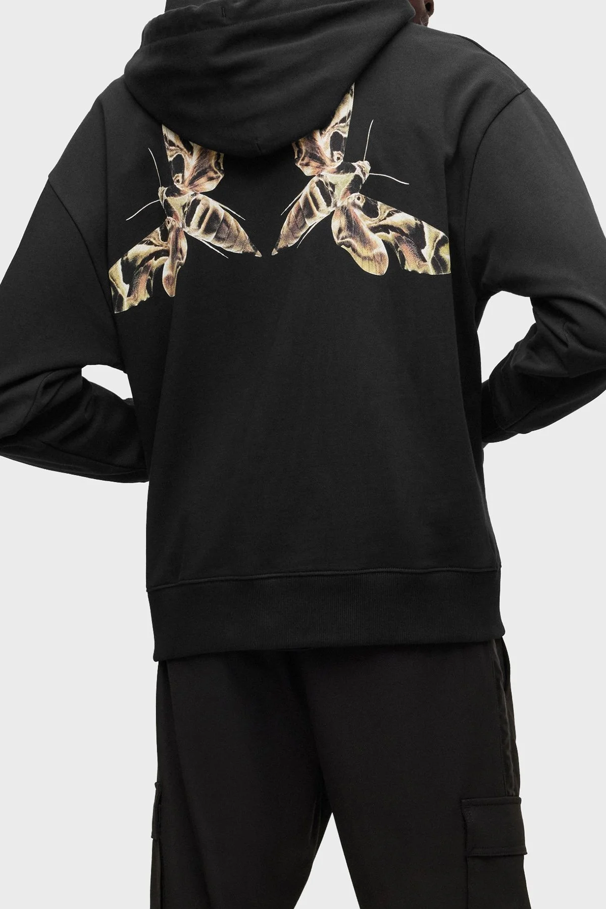 Hugo Pamuklu Relaxed Fit Kanguru Cepli Kapüşonlu Erkek Sweat 50484748 001 SİYAH - 8