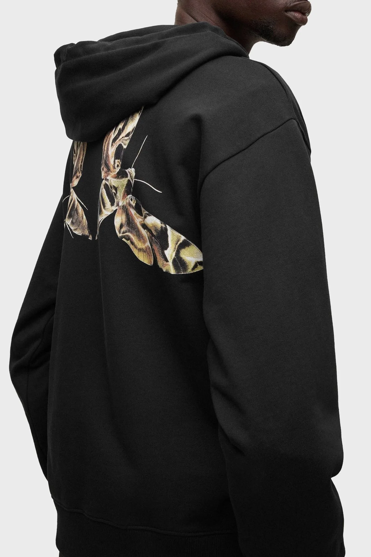 Hugo Pamuklu Relaxed Fit Kanguru Cepli Kapüşonlu Erkek Sweat 50484748 001 SİYAH - 9