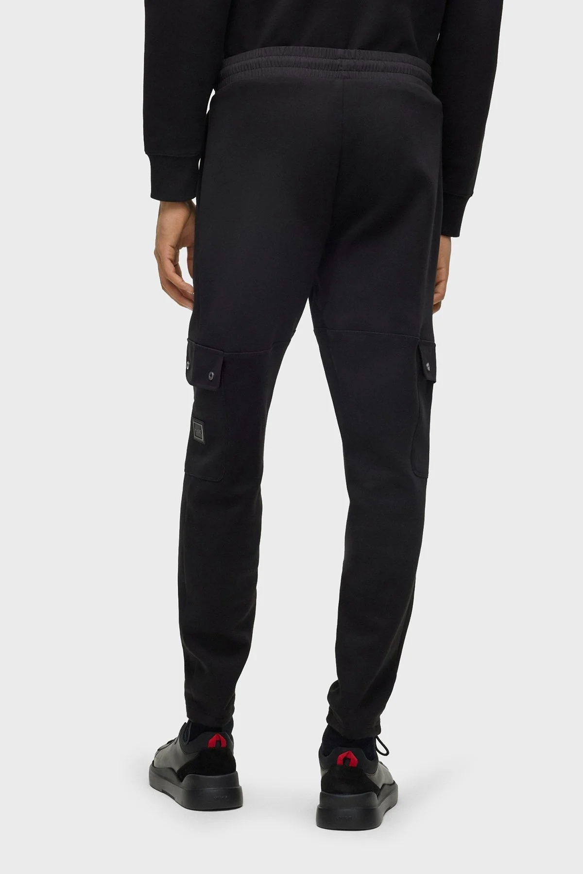 Hugo Dangkang Pamuklu Relaxed Fit Kargo Jogger Erkek Pantolon 50493044 001 SİYAH - 4