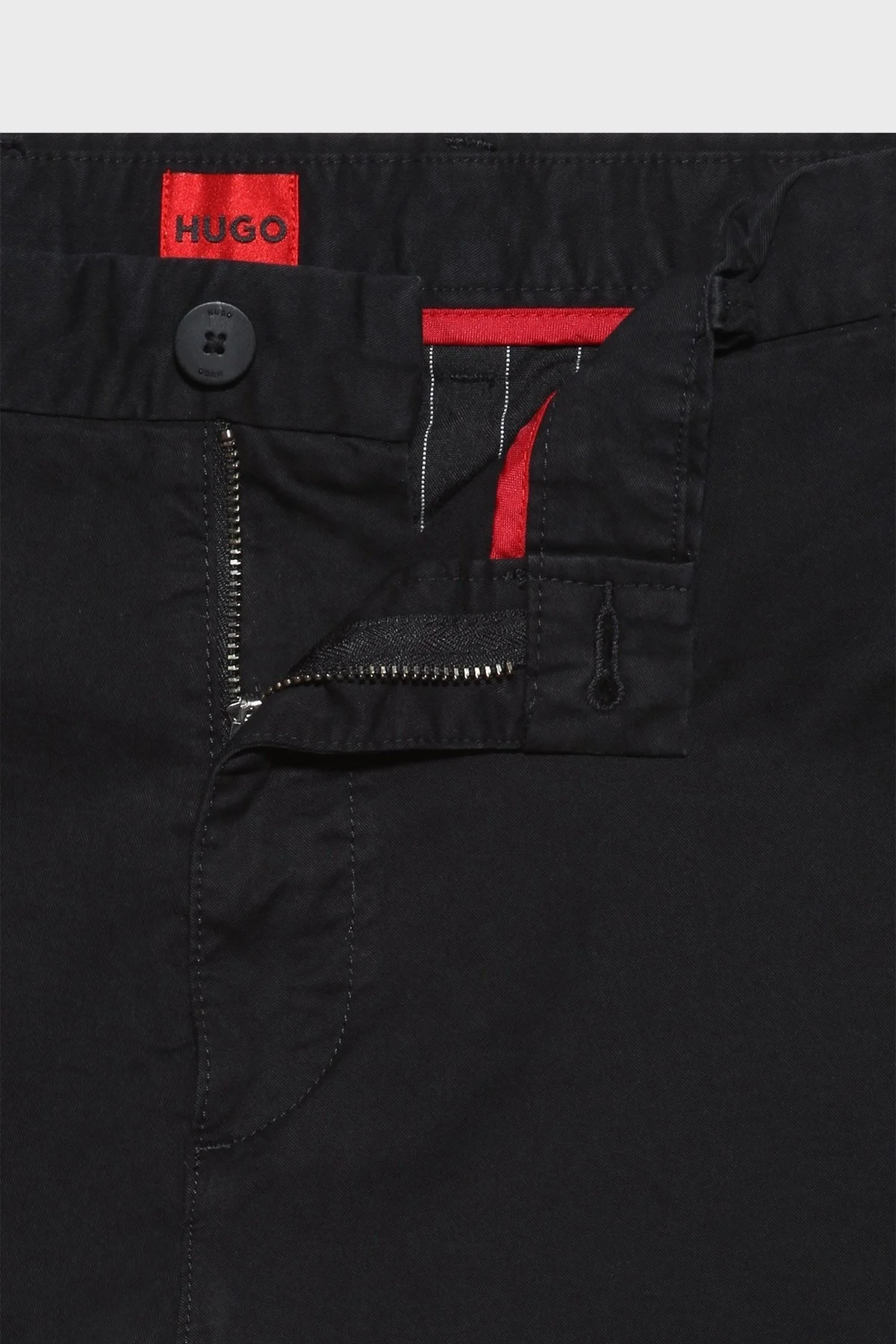 Hugo Pamuklu Slim Fit Cepli Erkek Short 50471182 001 SİYAH - 5