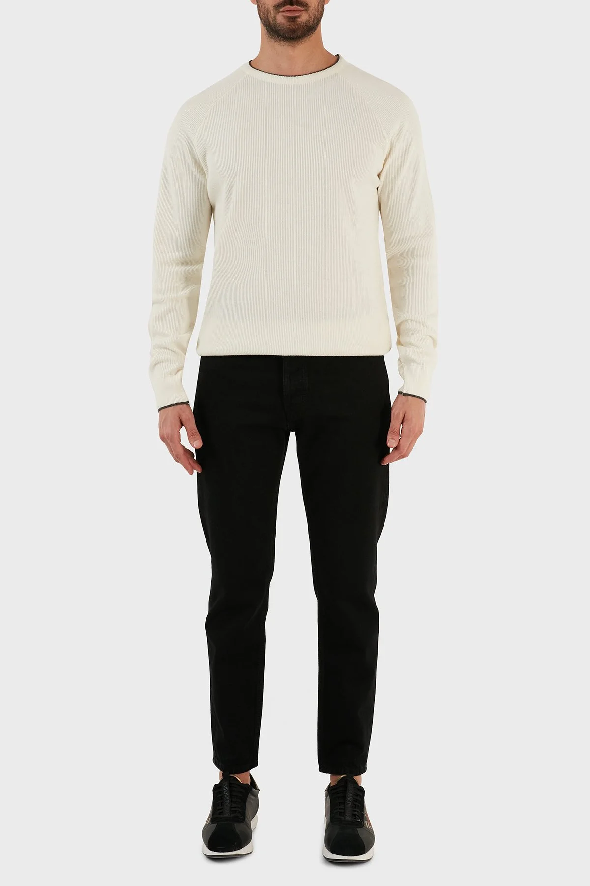 Hugo Pamuklu Slim Fit Dar Paça Jeans Erkek Kot Pantolon 50479109 002 SİYAH - 1