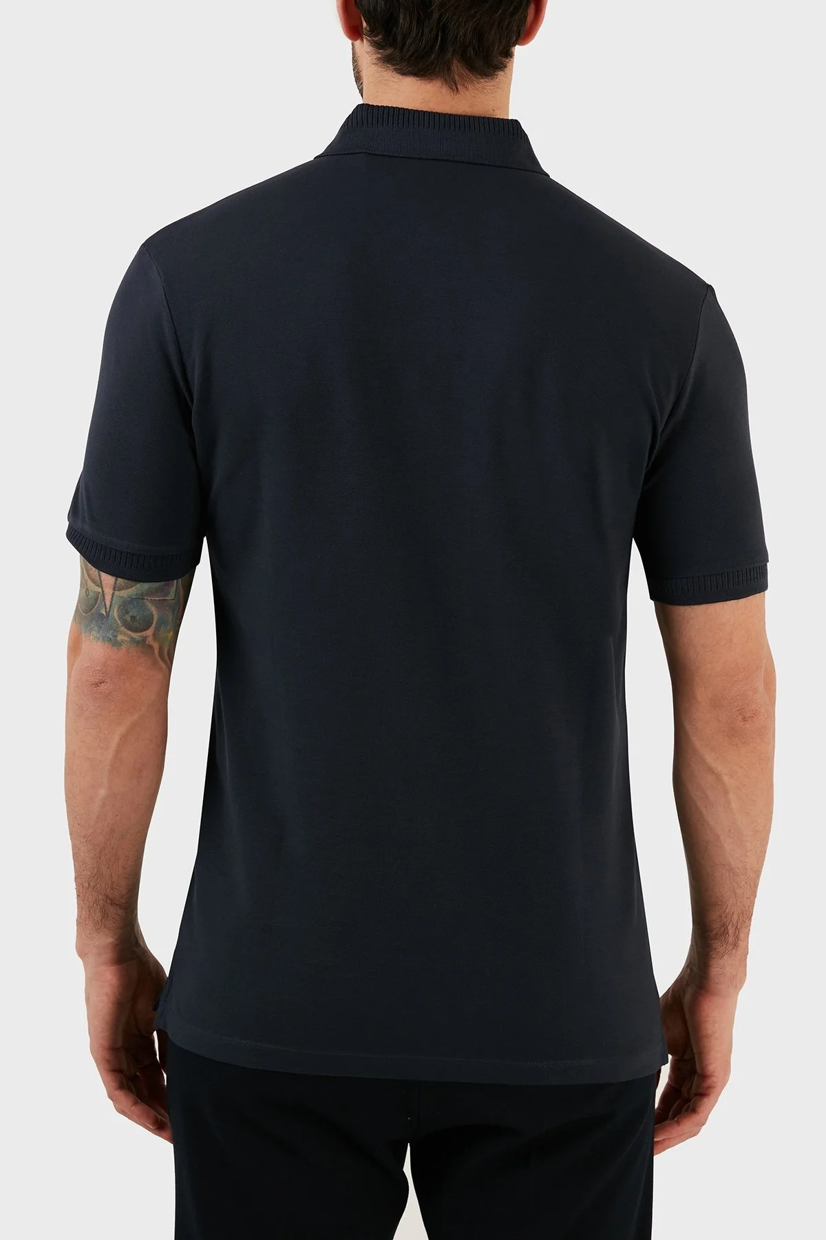 Hugo Pamuklu Slim Fit Düğmeli Erkek Polo T Shirt 50484715 405 LACİVERT - 5