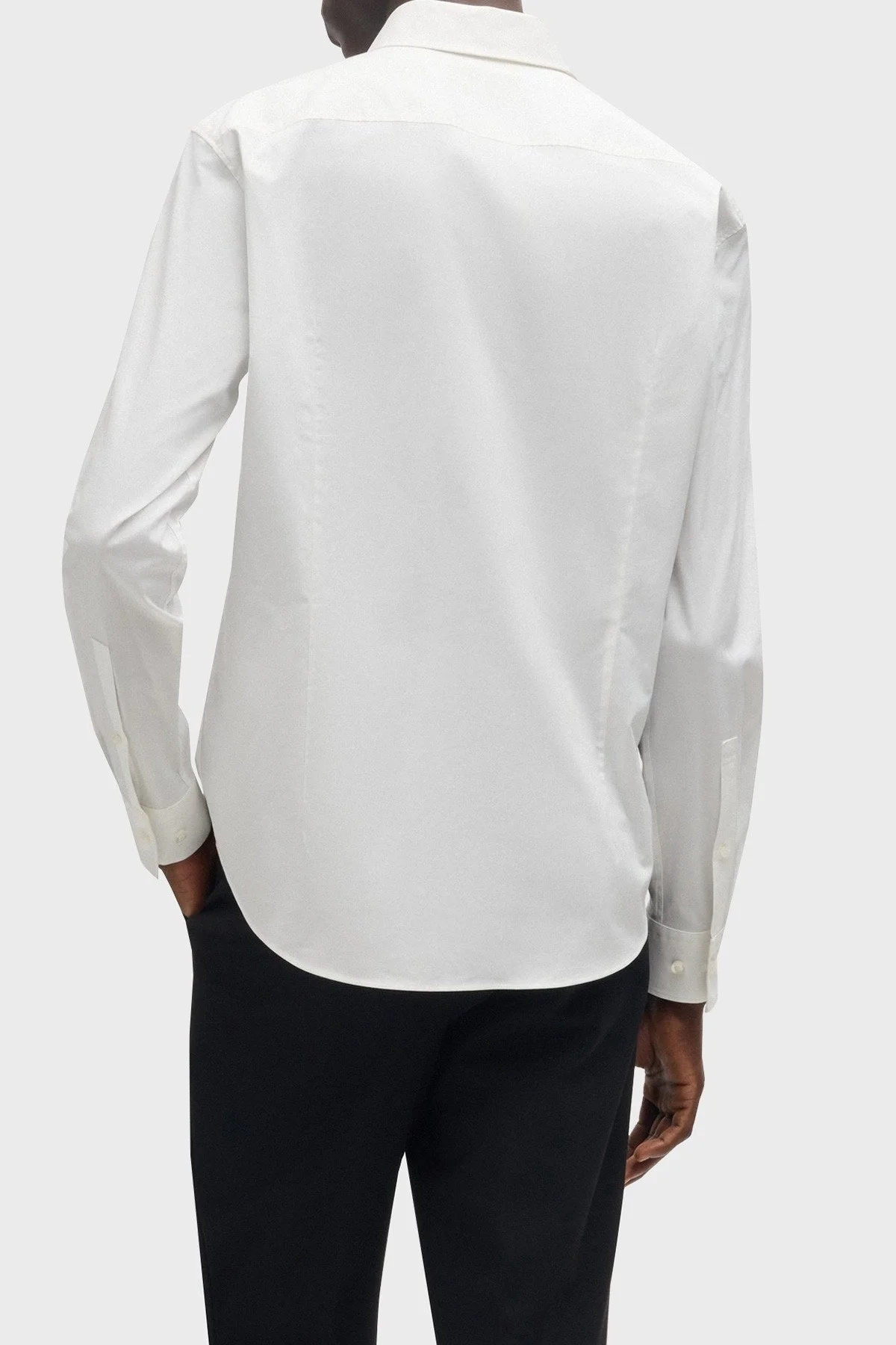 Hugo Pamuklu Slim Fit Erkek Gömlek 50505315 199 BEYAZ - 3
