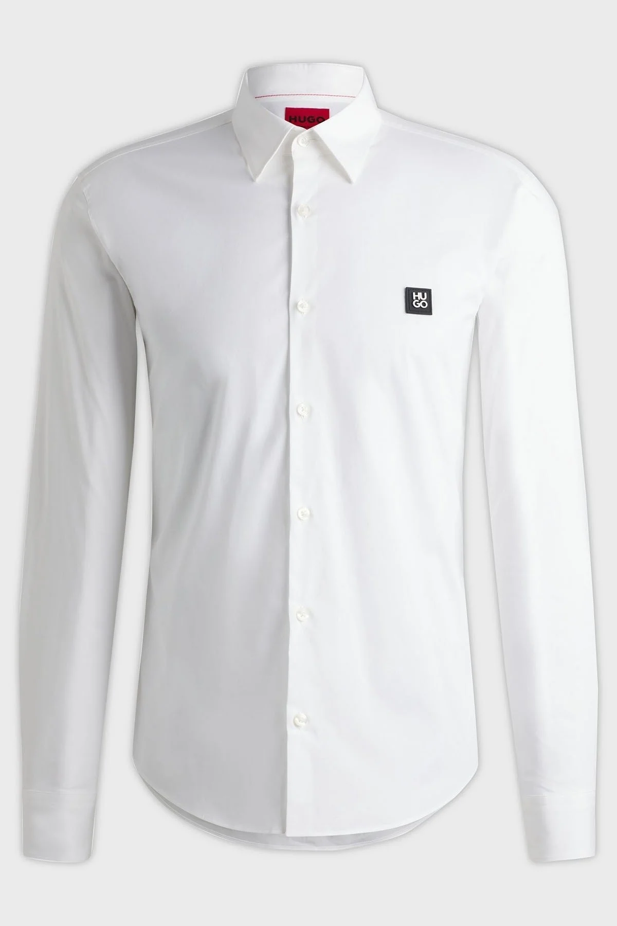 Hugo Pamuklu Slim Fit Erkek Gömlek 50505315 199 BEYAZ - 6