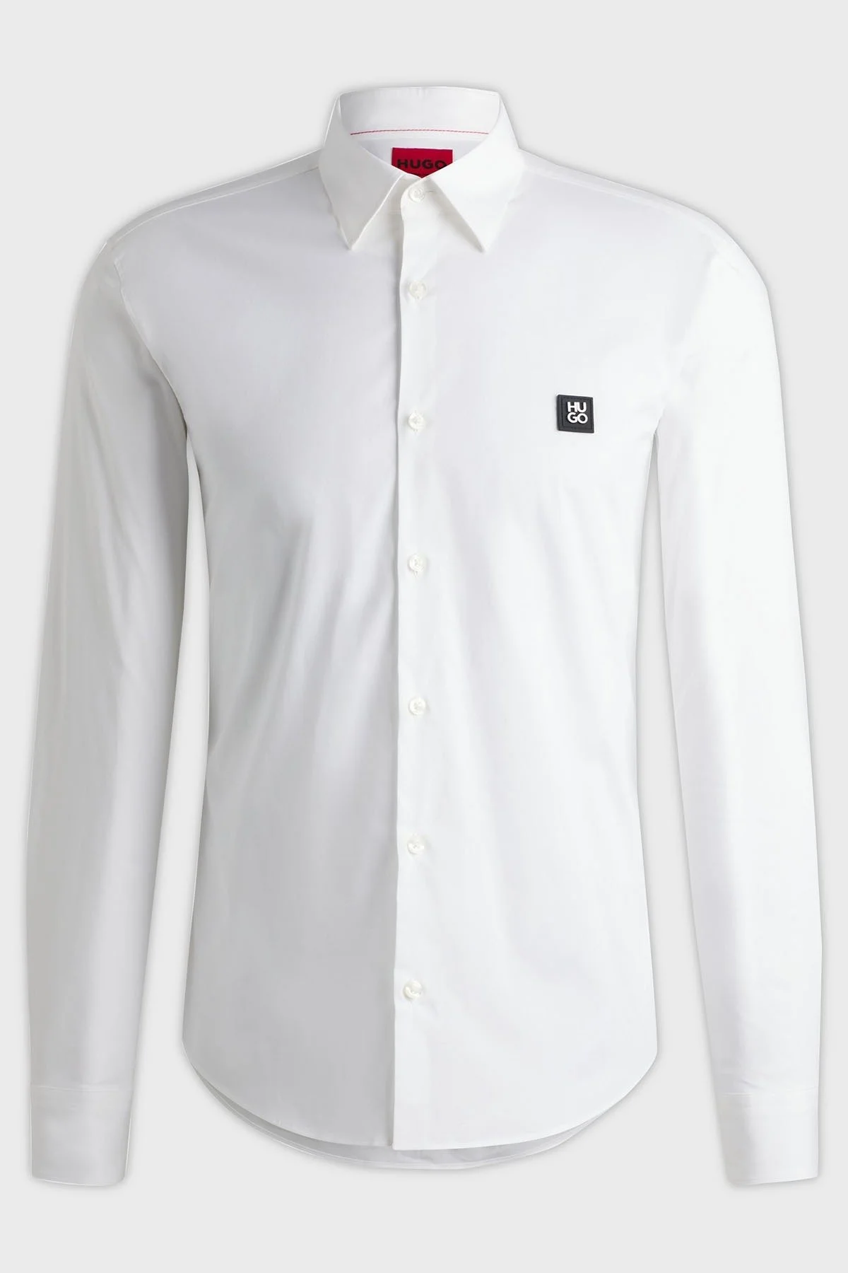 Hugo Pamuklu Slim Fit Erkek Gömlek 50505315 199 BEYAZ - 6