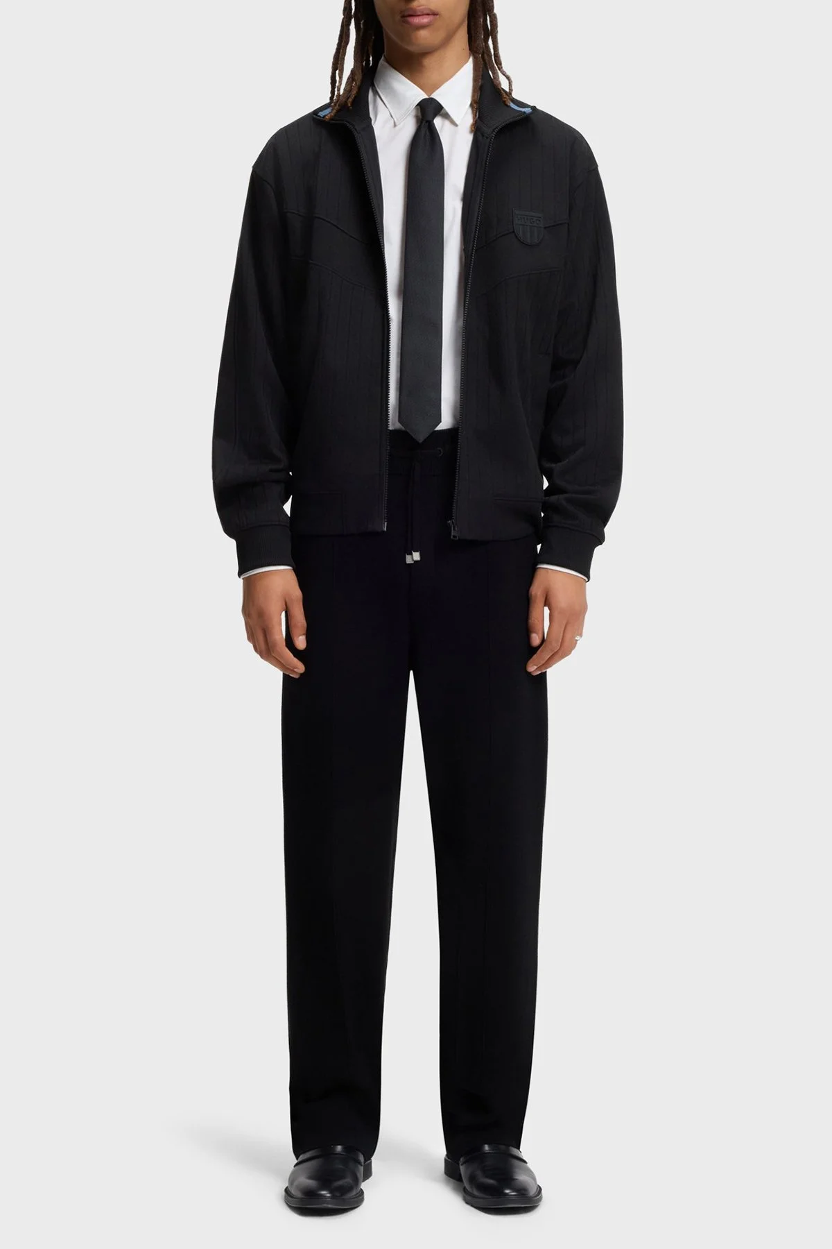 Hugo Pamuklu Slim Fit Logolu Klasik Yaka Uzun Kollu Erkek Gömlek 50505315 102 EKRU - 2