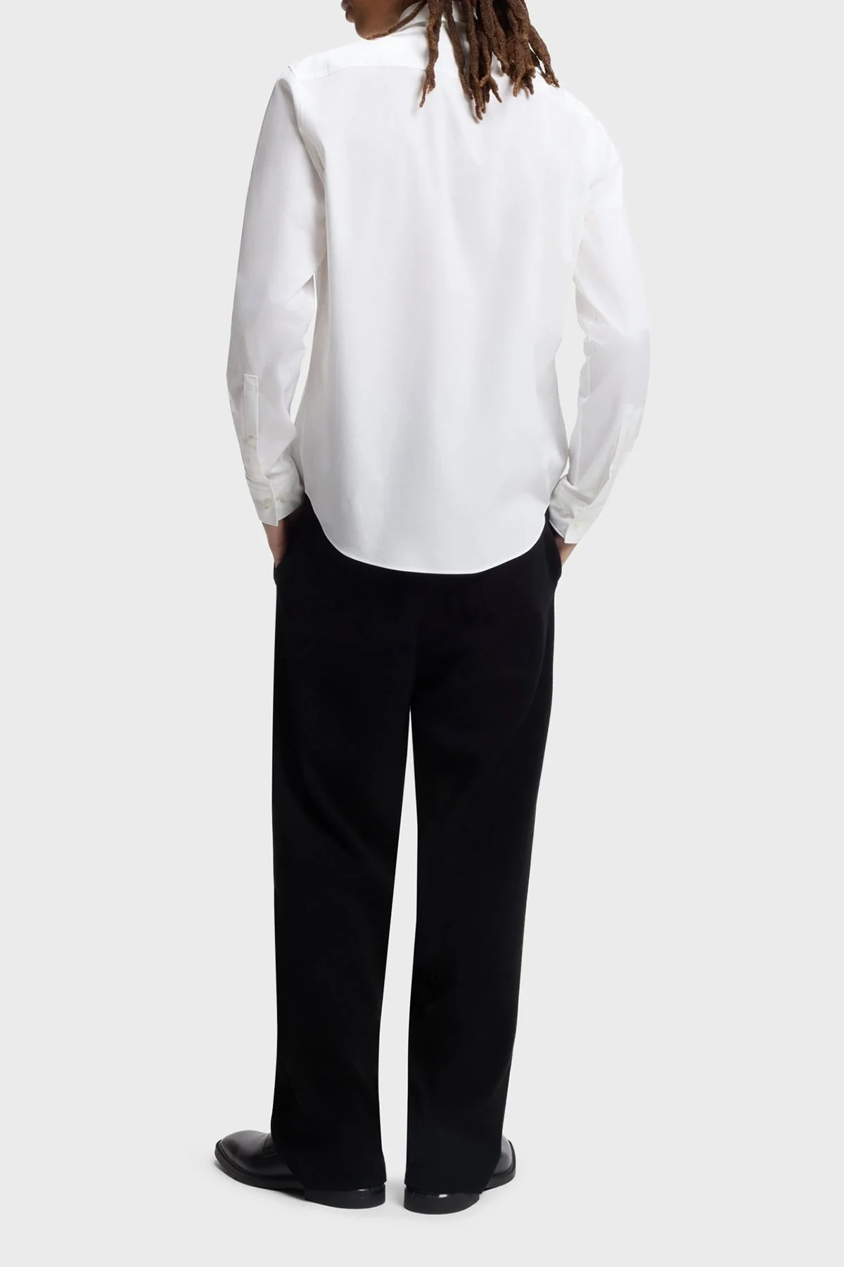 Hugo Pamuklu Slim Fit Logolu Klasik Yaka Uzun Kollu Erkek Gömlek 50505315 102 EKRU - 3