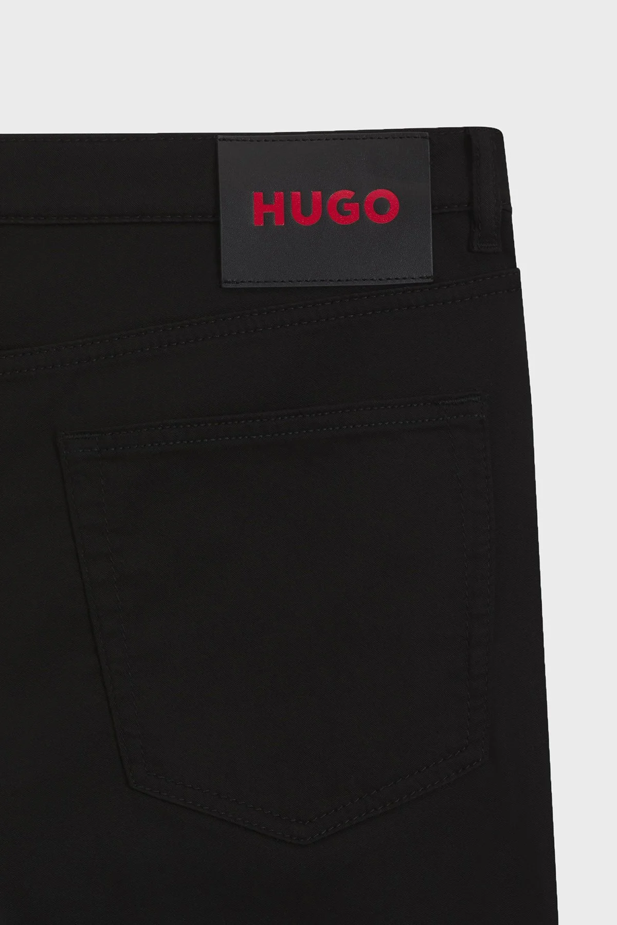 Hugo Pamuklu Slim Fit Normal Bel Dar Paça Jeans Erkek Kot Pantolon 50547253 001 SİYAH - 6