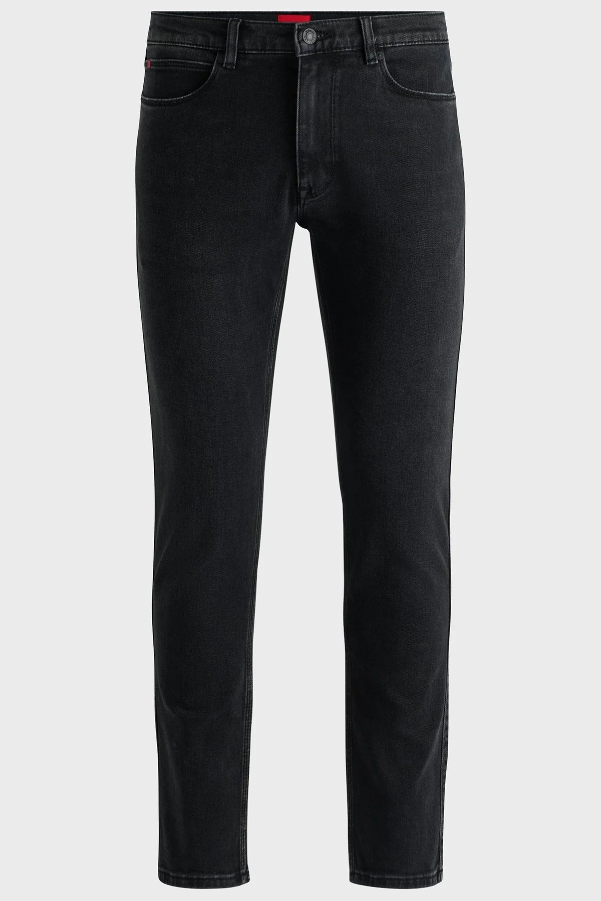 Hugo Pamuklu Slim Fit Streç Jeans Erkek Kot Pantolon 50522151 007 ANTRASİT - 9