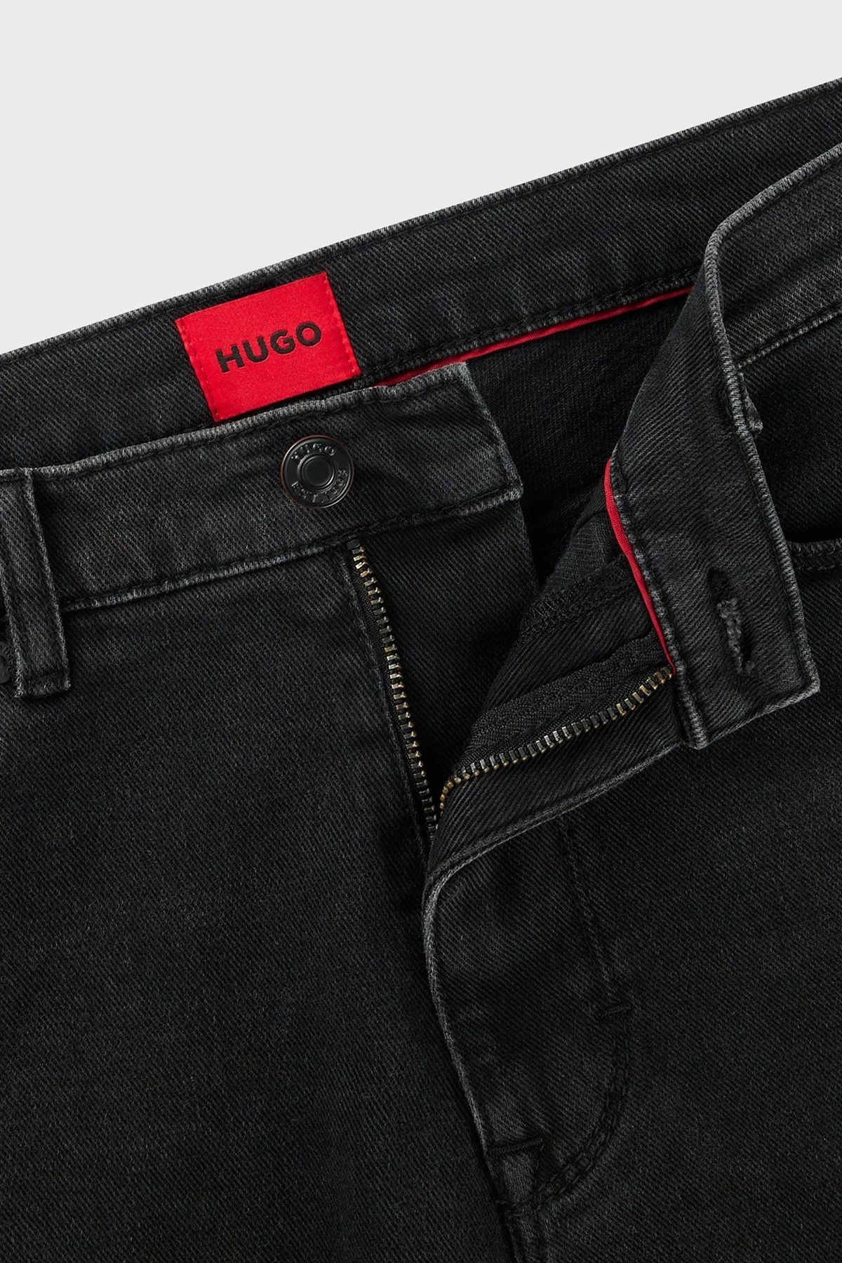 Hugo Pamuklu Slim Fit Streç Jeans Erkek Kot Pantolon 50522151 007 ANTRASİT - 10