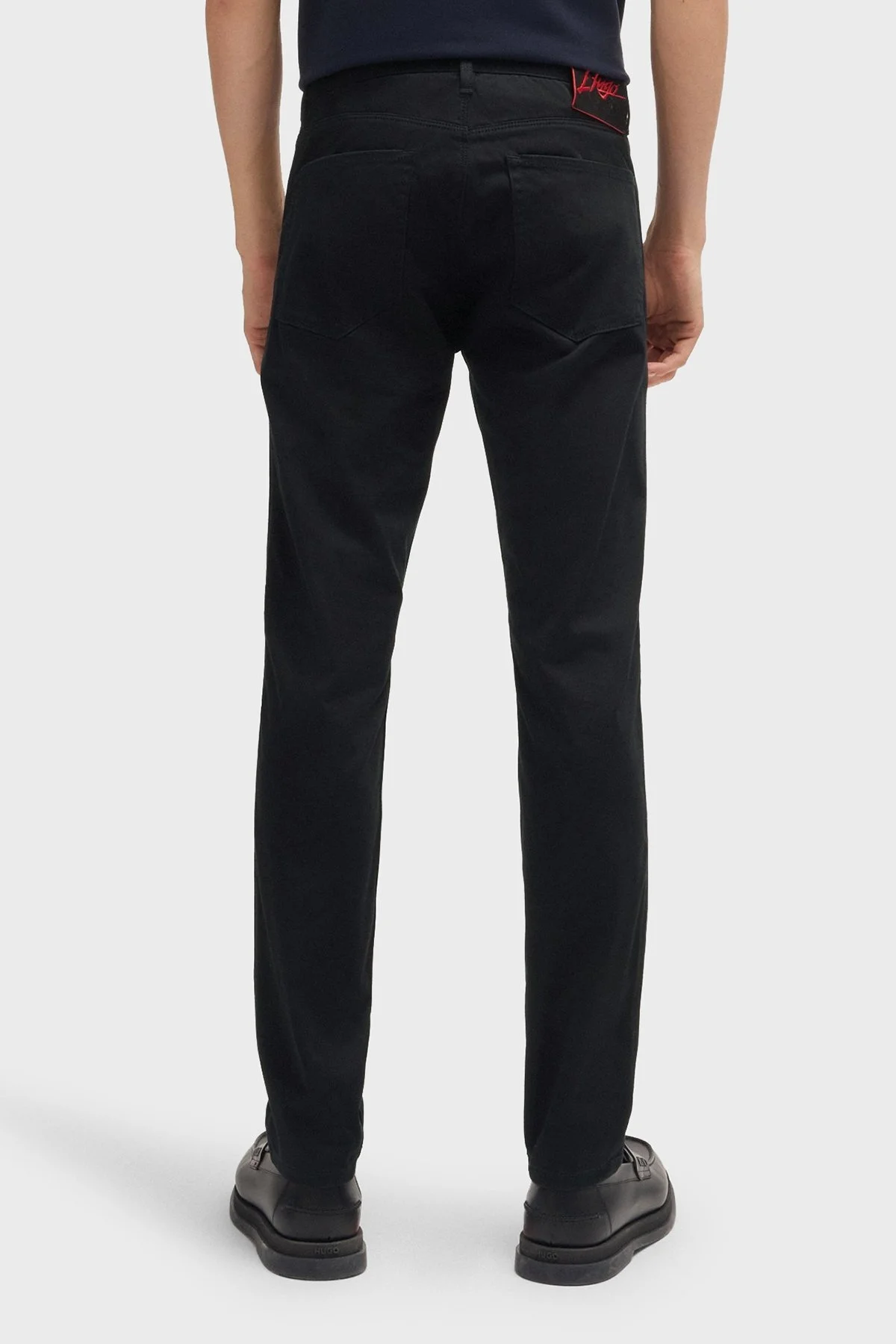 Hugo Pamuklu Slim Fit Streç Jeans Erkek Kot Pantolon 50525250 001 SİYAH - 3