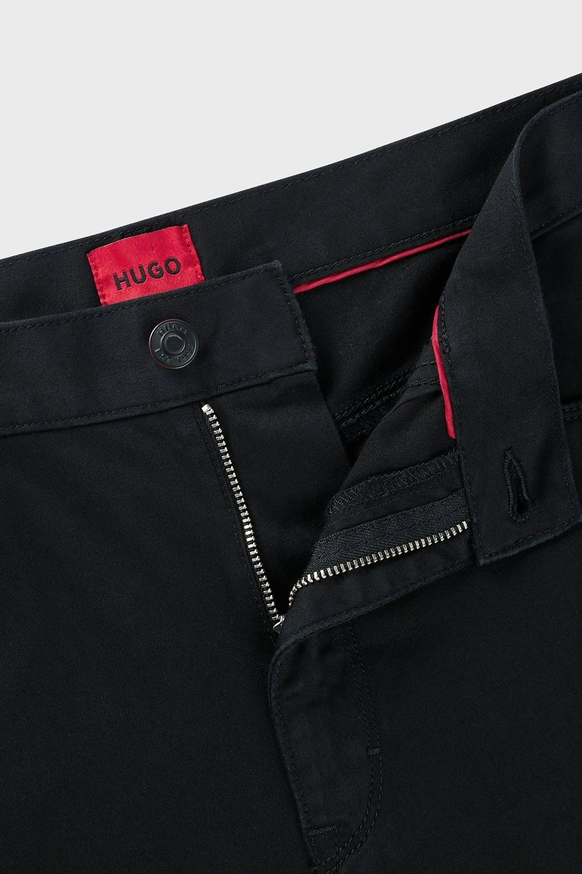 Hugo Pamuklu Slim Fit Streç Jeans Erkek Kot Pantolon 50525250 001 SİYAH - 5