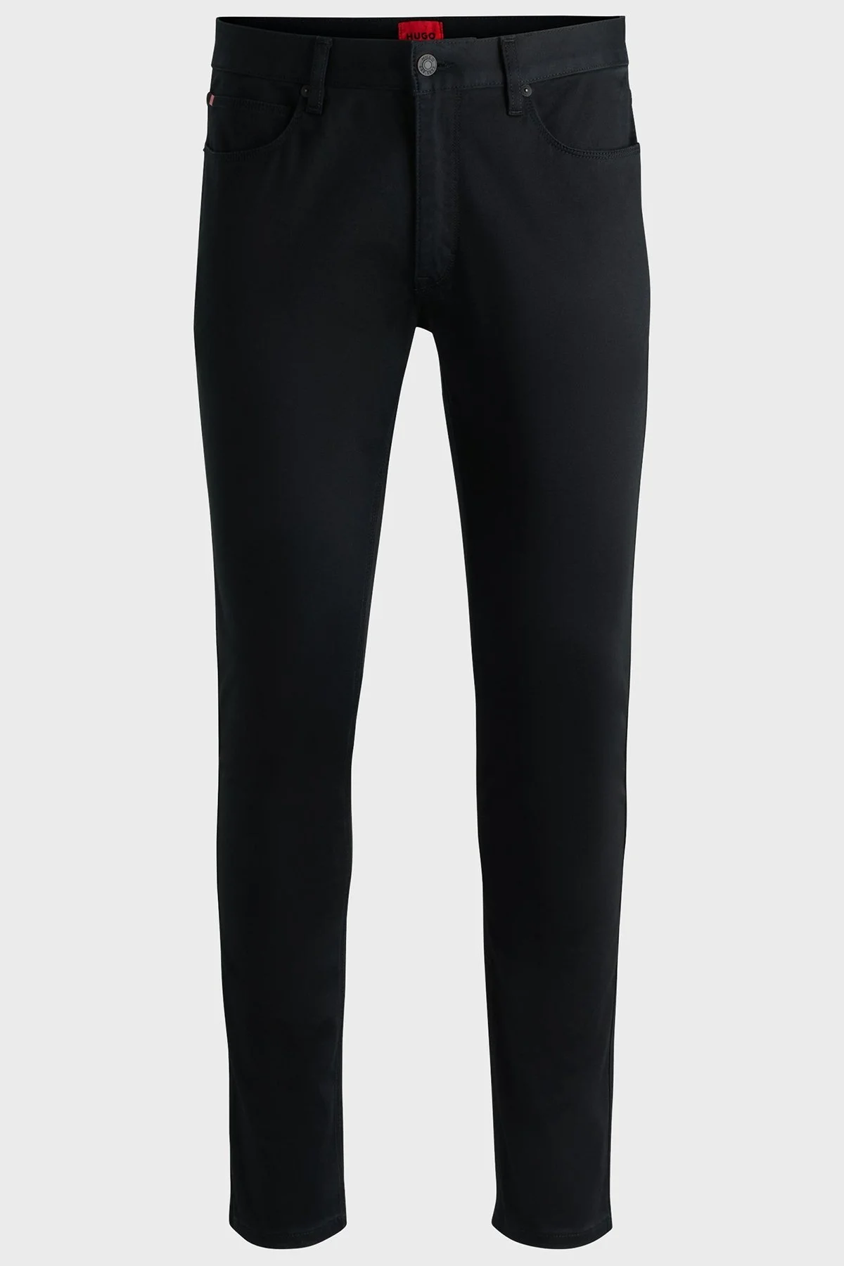 Hugo Pamuklu Slim Fit Streç Jeans Erkek Kot Pantolon 50525250 001 SİYAH - 6