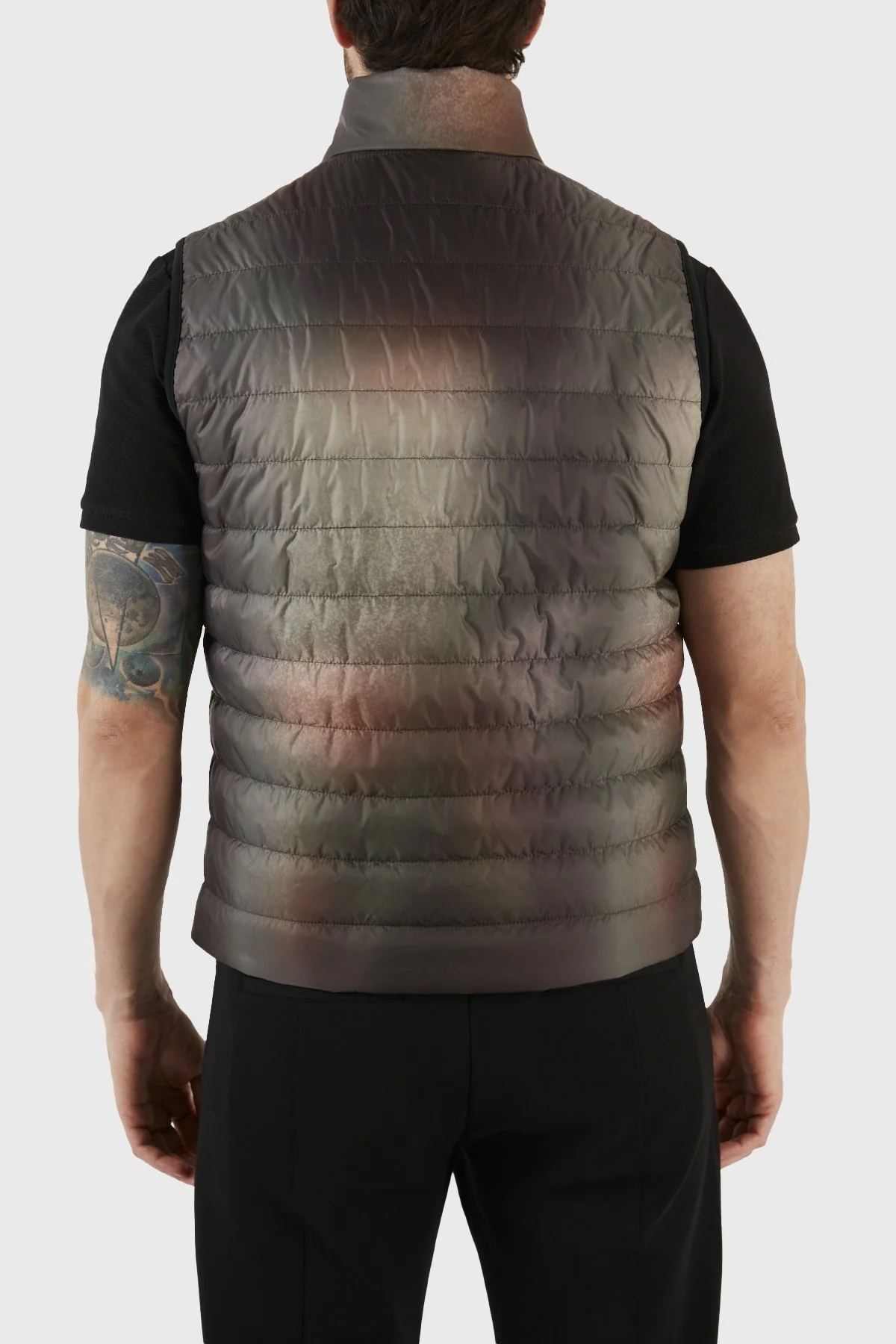 Hugo Regular Fit Fermuarlı Dik Yaka Şişme Erkek Yelek 50485247 960 HAKİ - 14