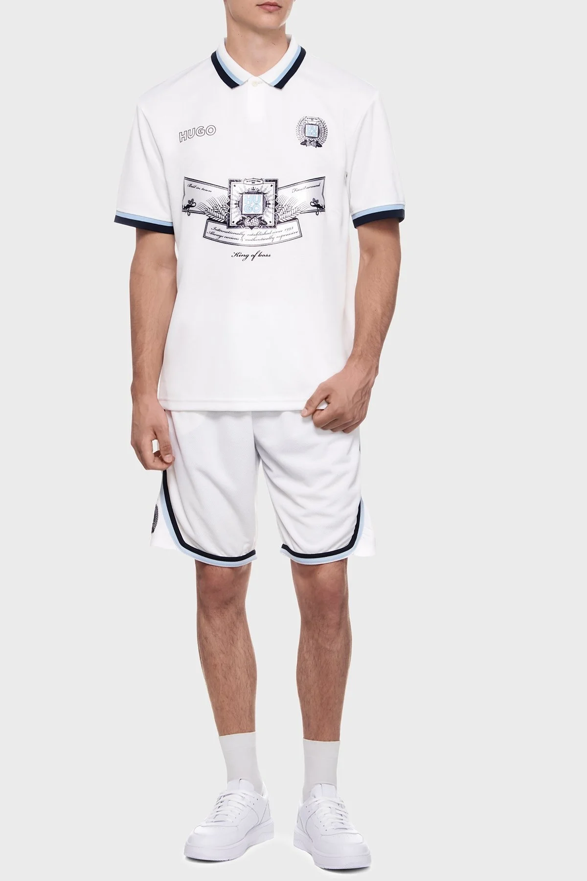 Hugo Relaxed Fit Logolu Erkek Short 50516089 100 BEYAZ - 3