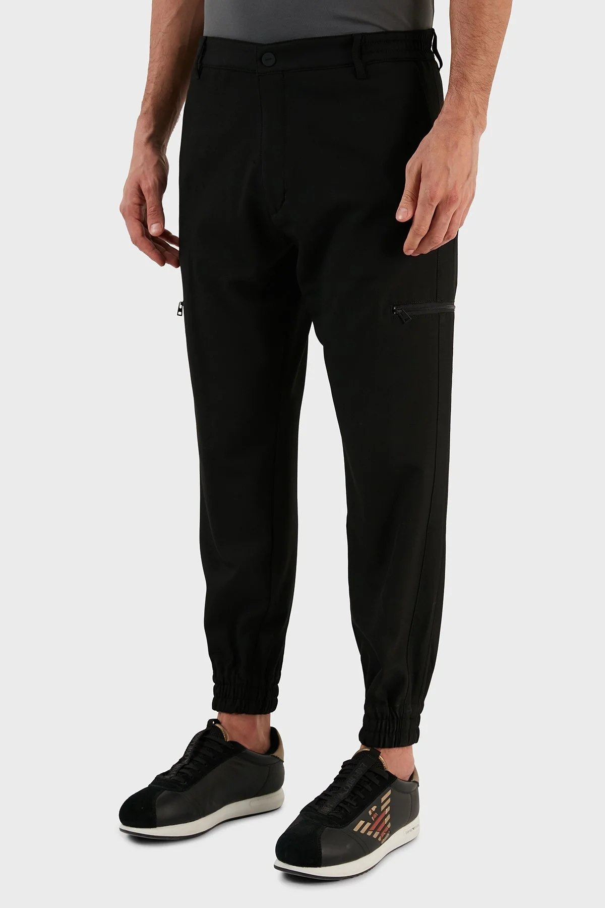 Hugo Slim Fit Cepli Spor Erkek Pantolon 50474555 001 SİYAH - 3
