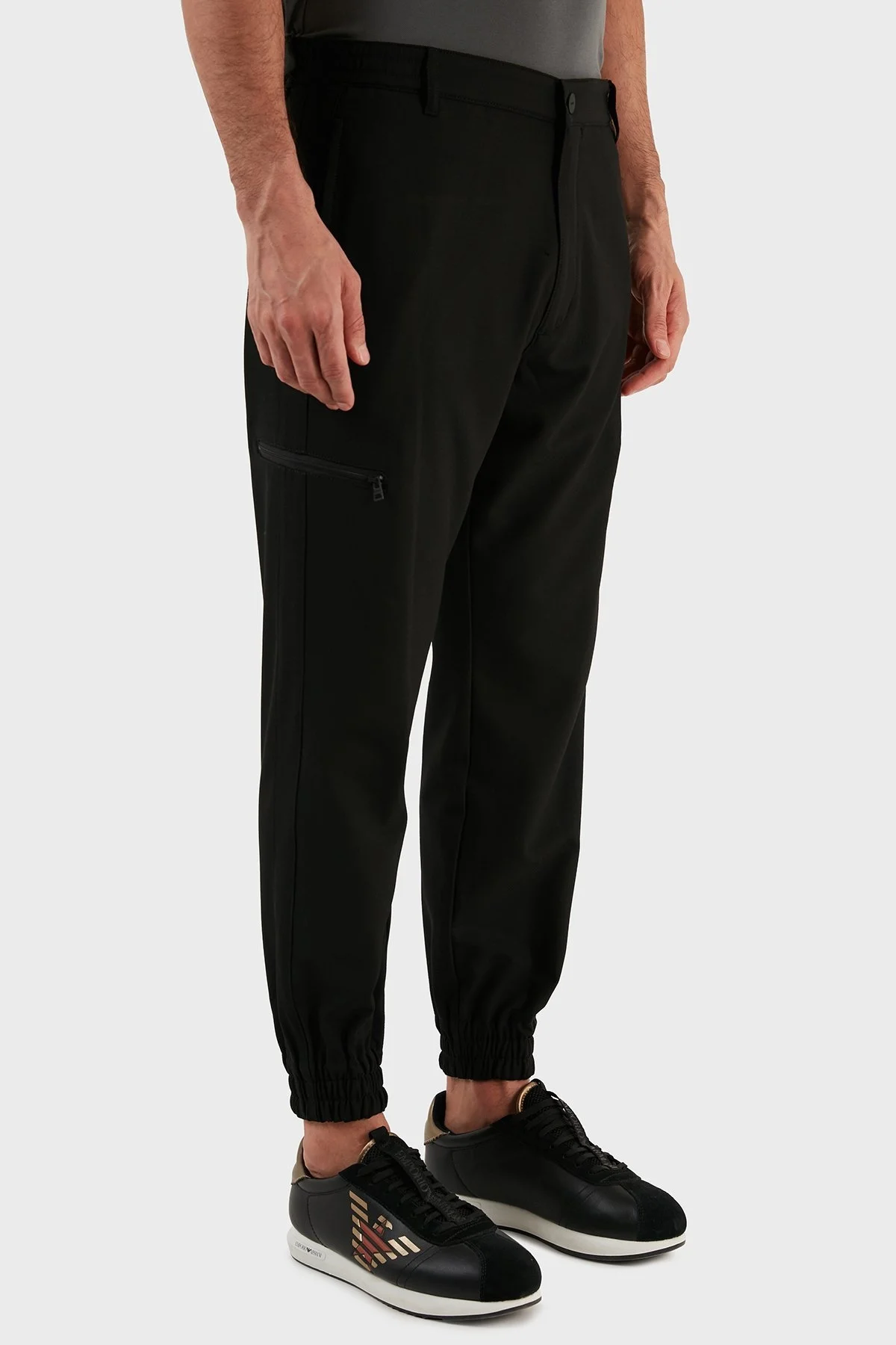 Hugo Slim Fit Cepli Spor Erkek Pantolon 50474555 001 SİYAH - 4
