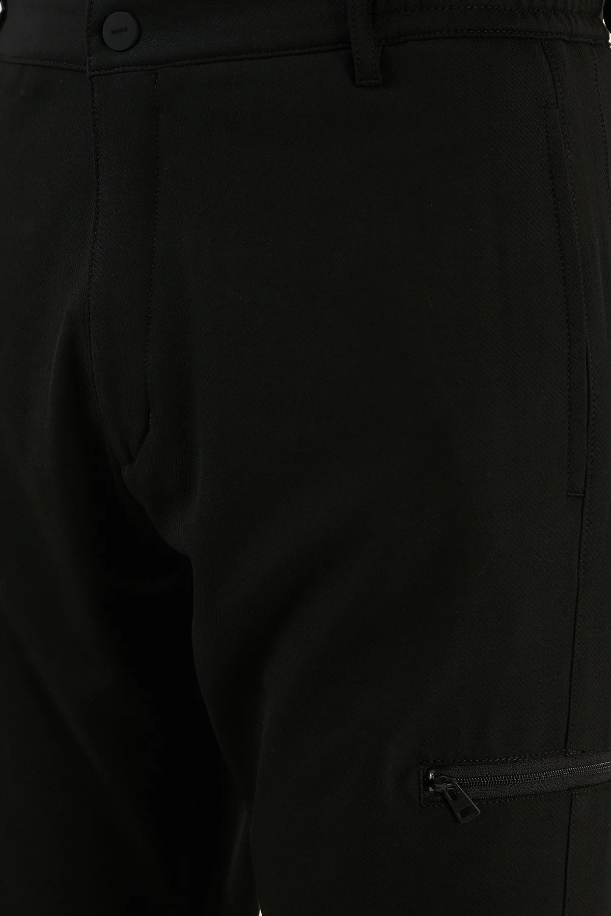 Hugo Slim Fit Cepli Spor Erkek Pantolon 50474555 001 SİYAH - 7
