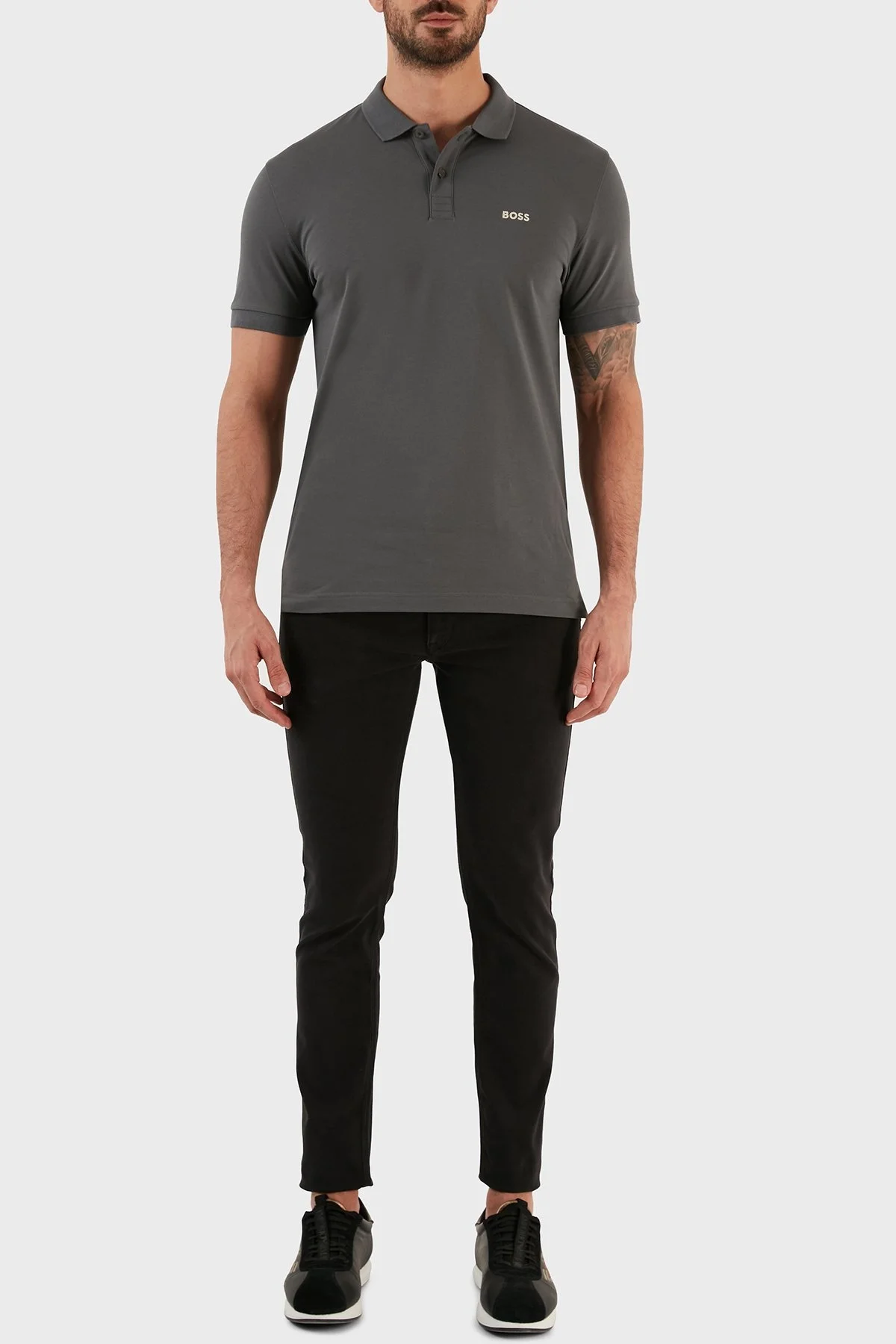 Hugo Slim Fit Dar Paça Pamuklu Jeans Erkek Kot Pantolon 50476225 001 SİYAH - 1