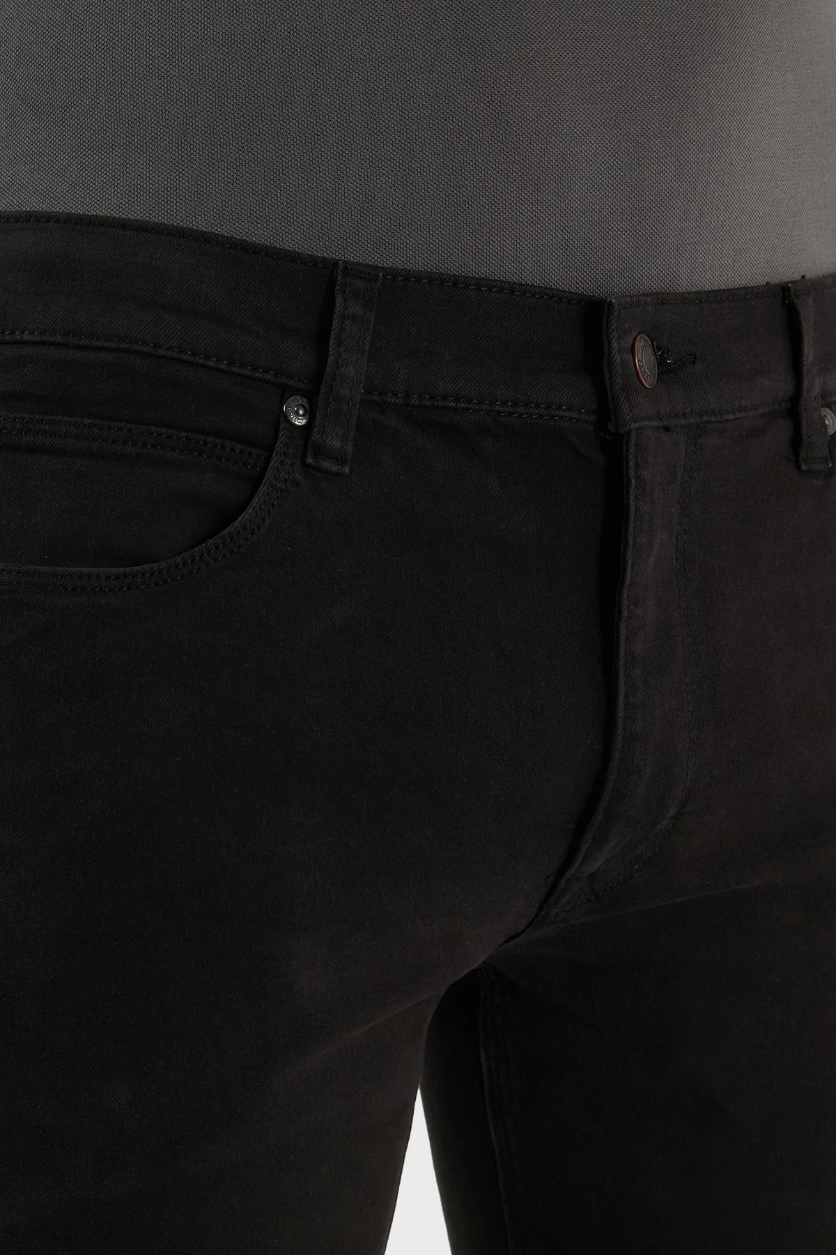 Hugo Slim Fit Dar Paça Pamuklu Jeans Erkek Kot Pantolon 50476225 001 SİYAH - 5