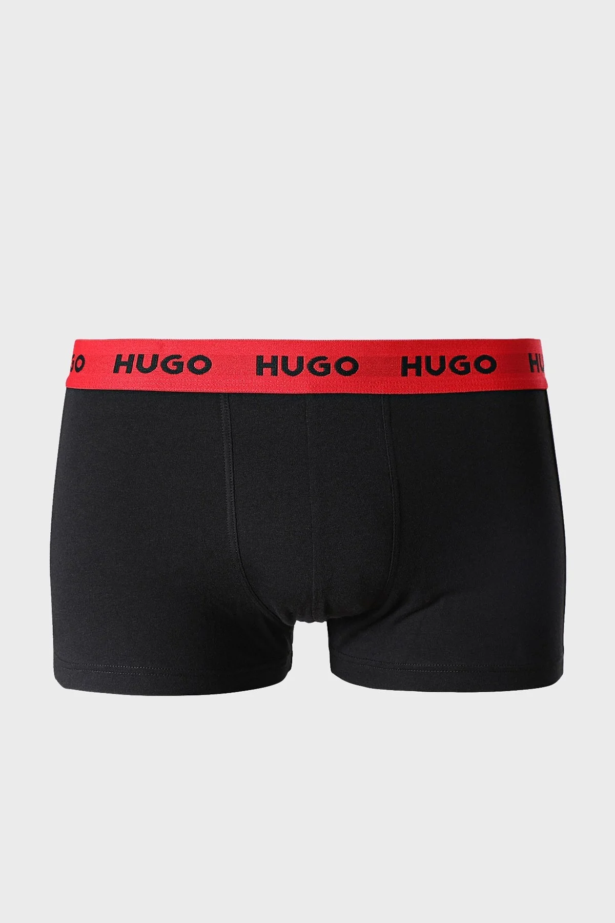 Hugo Streç Pamuklu 3 Pack Erkek Boxer 50480170 008 SİYAH - 2