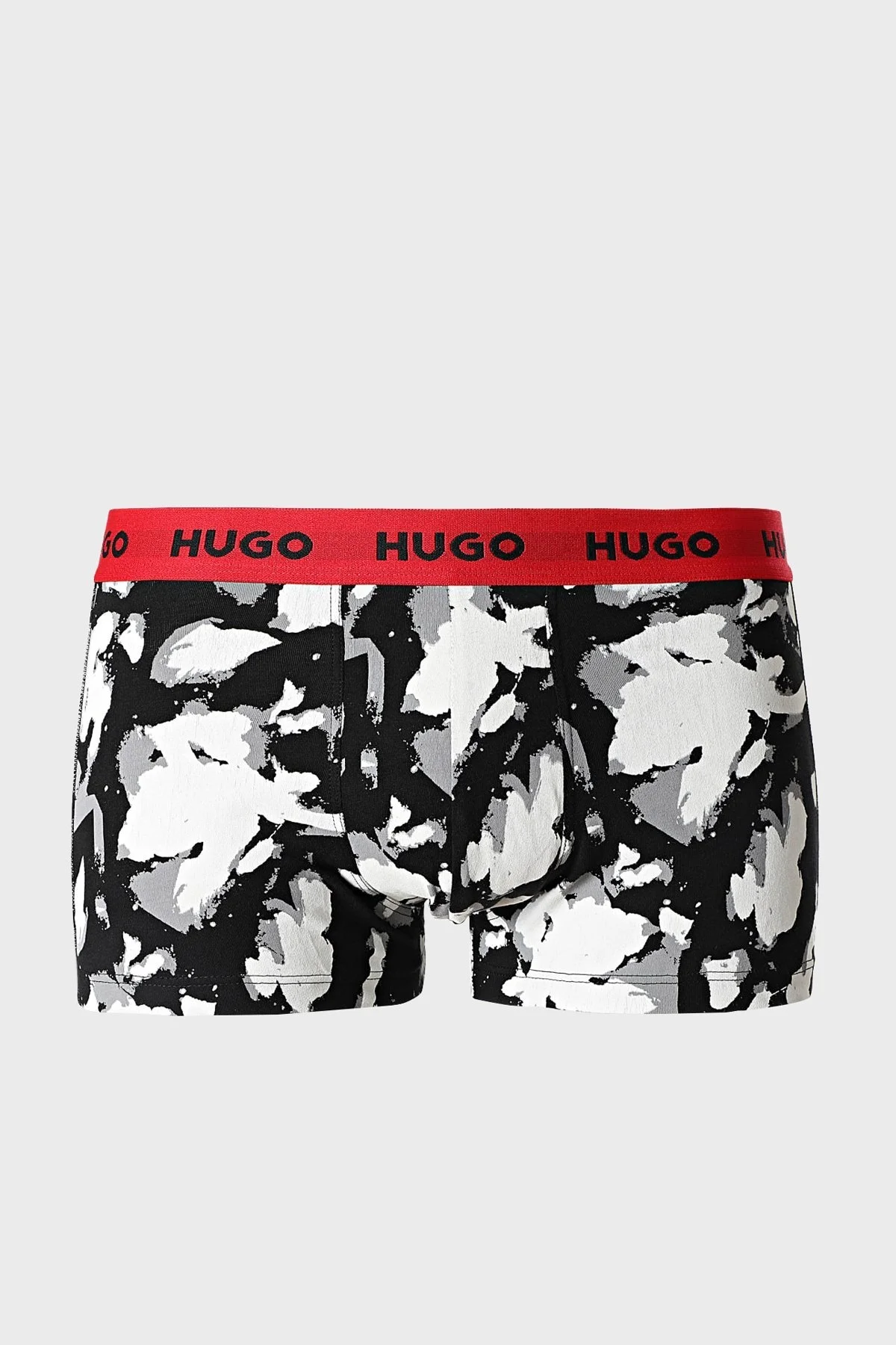 Hugo Streç Pamuklu 3 Pack Erkek Boxer 50480170 008 SİYAH - 3