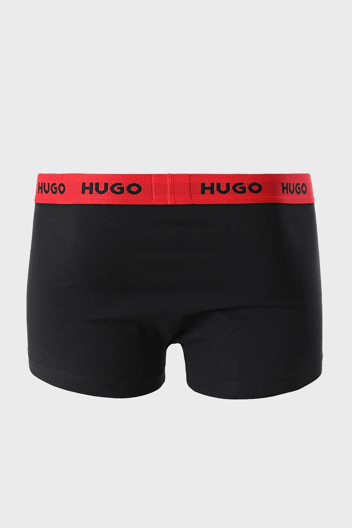 Hugo Streç Pamuklu 3 Pack Erkek Boxer 50480170 008 SİYAH - 4