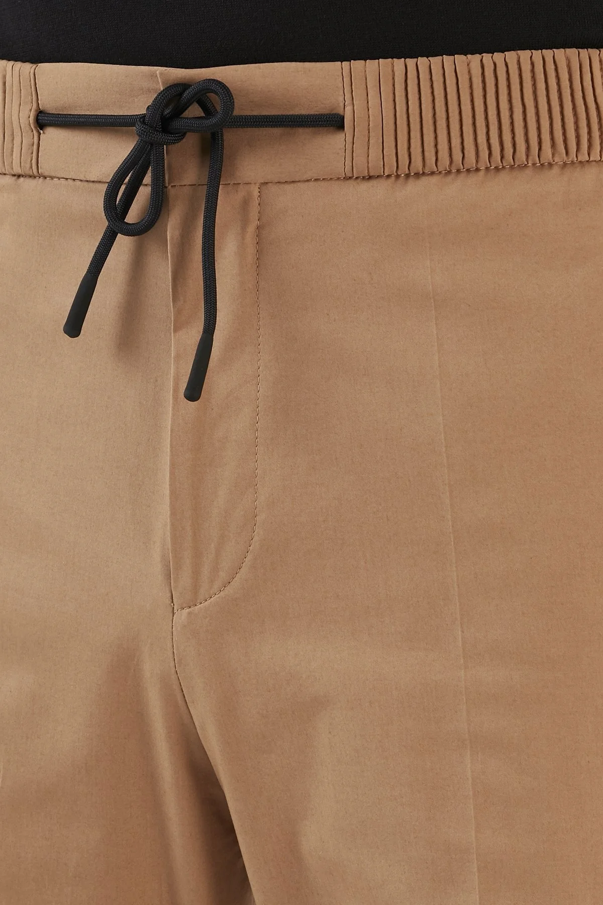 Hugo Streç Pamuklu Ekstra Slim Fit Beli Büzgü Bağlamalı Erkek Pantolon 50488035 231 KAHVE - 5