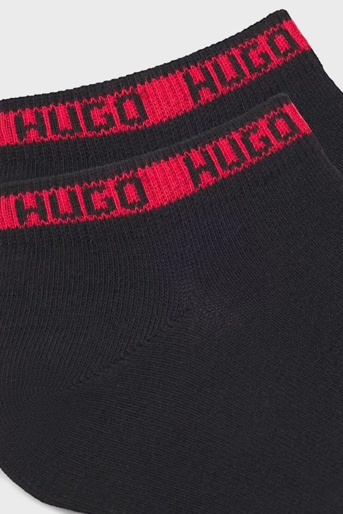 Hugo Streç Pamuklu Logolu 2 Pack Erkek Çorap 50516394 001 SİYAH - 2