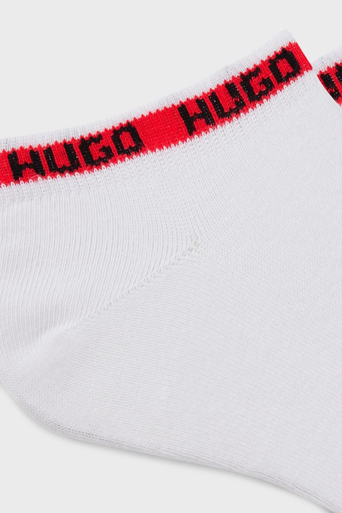Hugo Streç Pamuklu Logolu 2 Pack Erkek Çorap 50516394 100 BEYAZ - 2