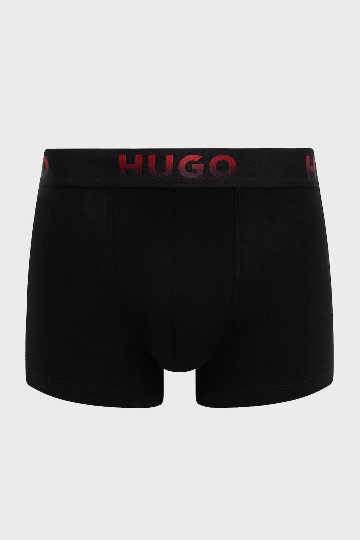 Hugo Streç Pamuklu Logolu 3 Pack Erkek Boxer 50549172 001 SİYAH - 3