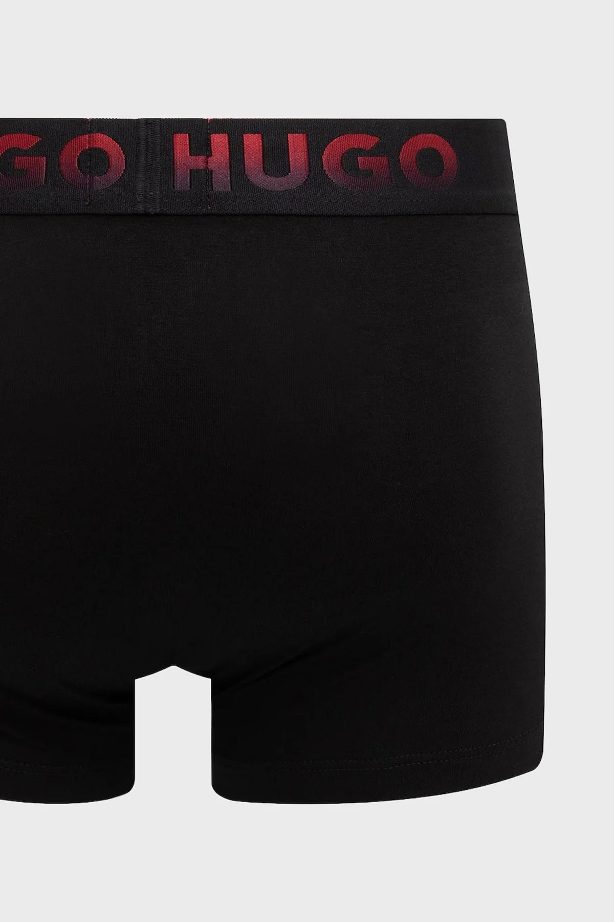 Hugo Streç Pamuklu Logolu 3 Pack Erkek Boxer 50549172 001 SİYAH - 6