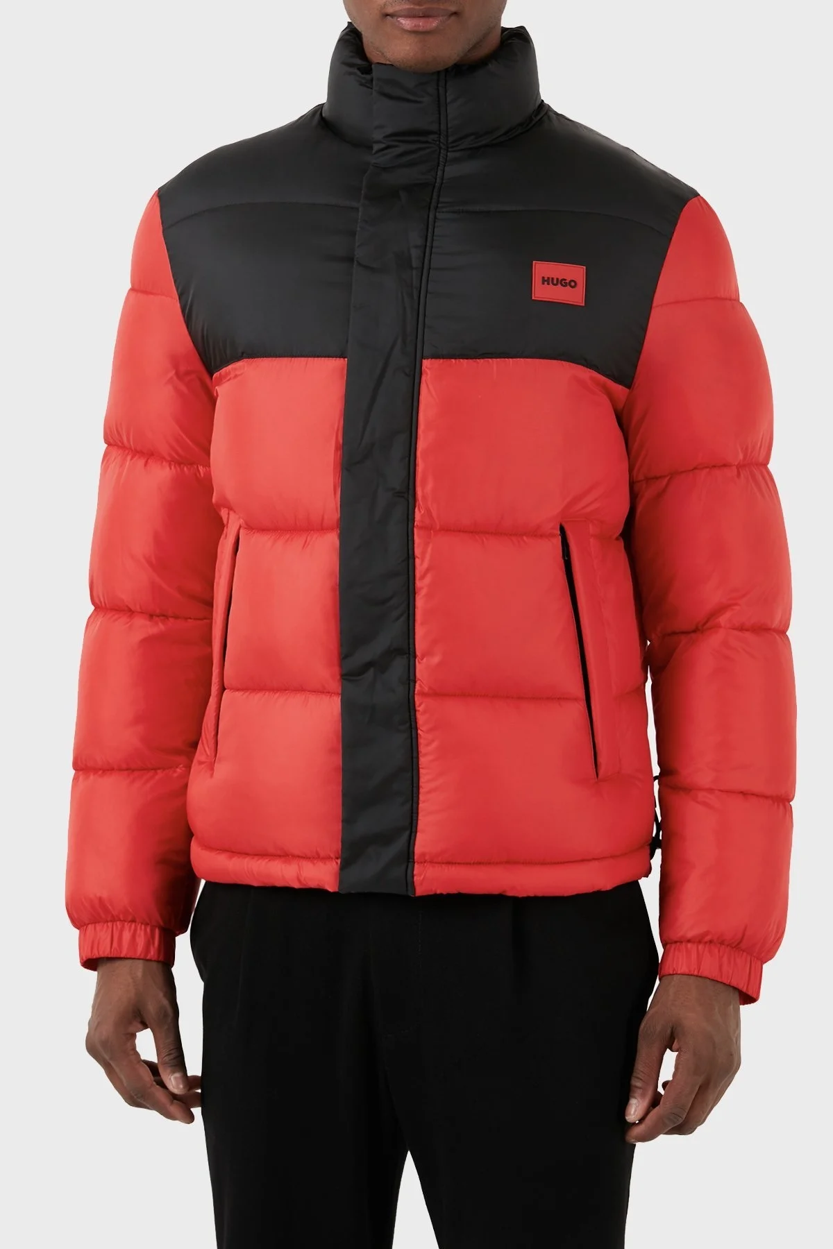 Hugo Su İtici Regular Fit Dik Yaka Şişme Erkek Mont 50496244 693 KIRMIZI - 1