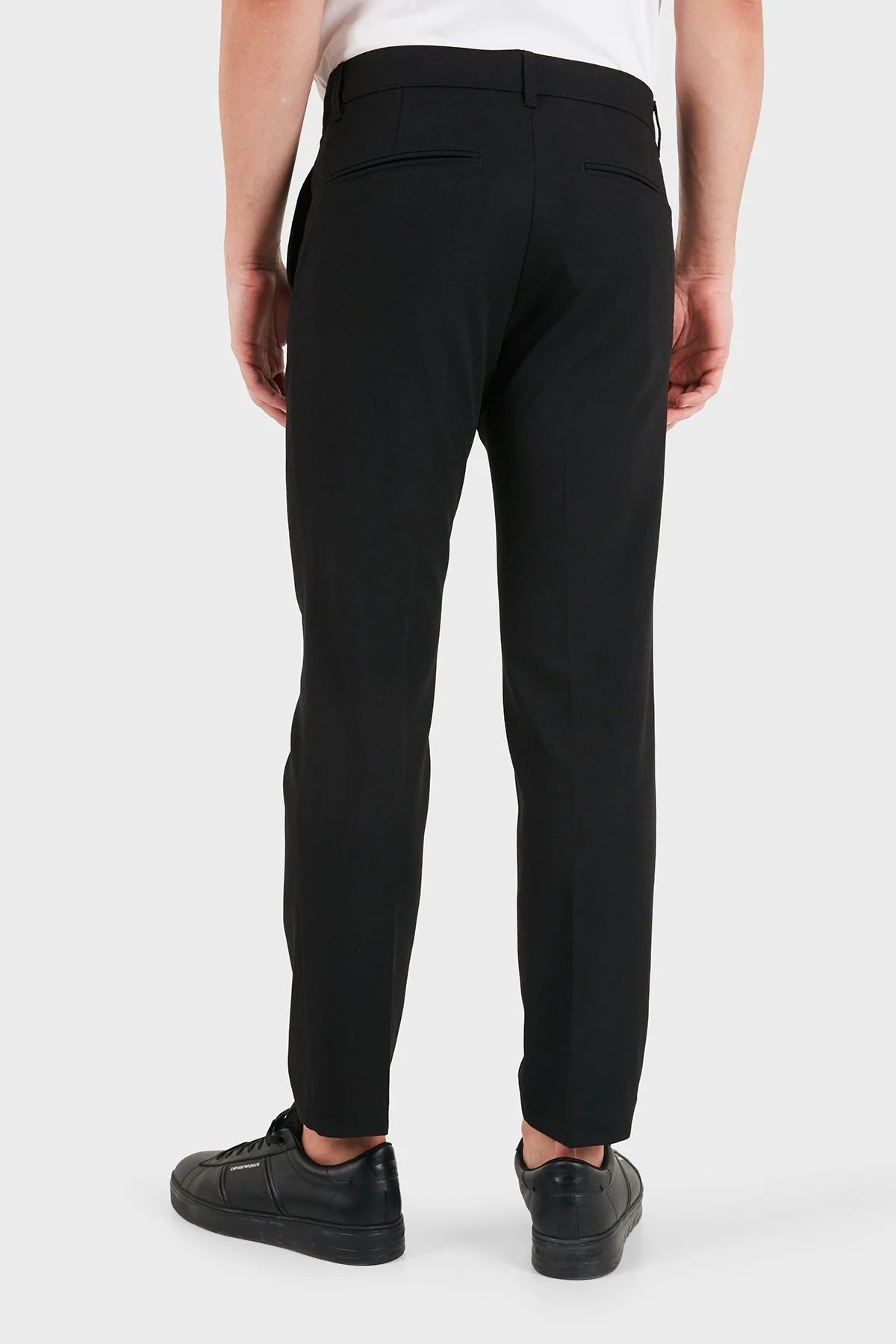 Hugo Yün Karışımlı Regular Fit Düz Paça Erkek Pantolon 50564009 001 Siyah - 3