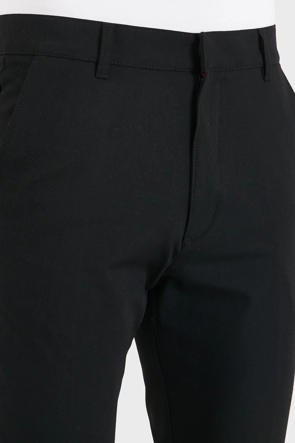 Hugo Yün Karışımlı Regular Fit Düz Paça Erkek Pantolon 50564009 001 Siyah - 6