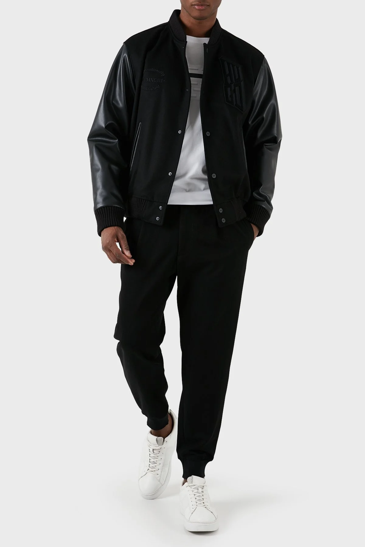 Hugo Yün ve Kaşmir Karışımlı Regular Fit Bomber Erkek Ceket 50503394 001 SİYAH - 2