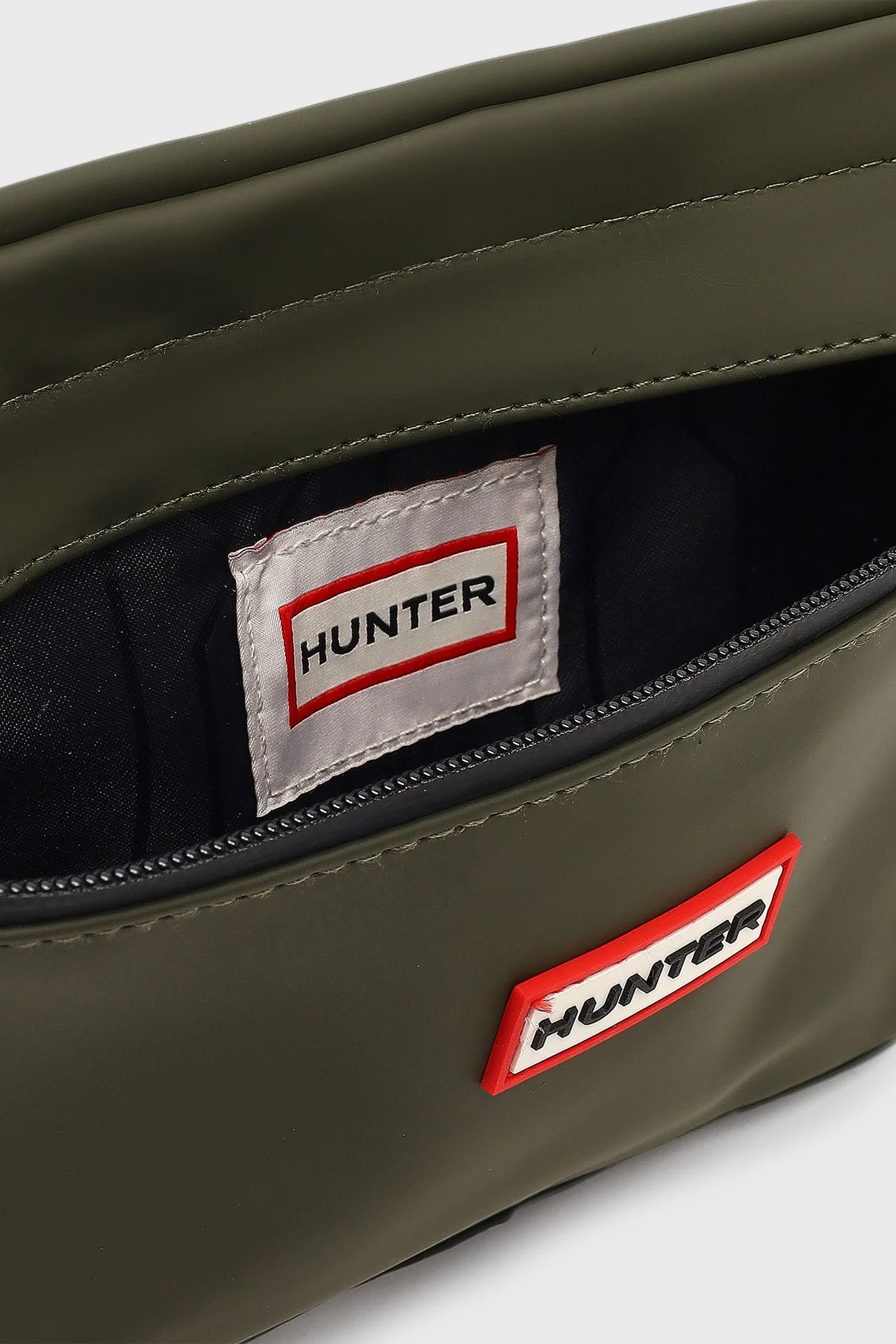 Hunter Logolu Ayarlanabilir Askılı Unisex Bel Çantası HXRU0056252KM KOYU HAKİ - 5