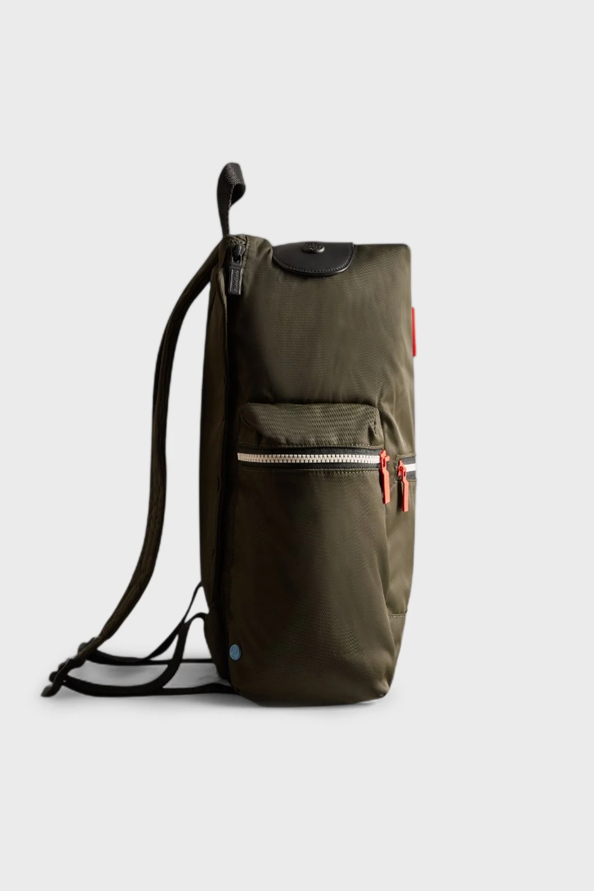 Hunter Logolu Ayarlanabilir Askılı Unisex Sırt Çantası UBB6017ACDDOV KOYU YEŞİL - 2