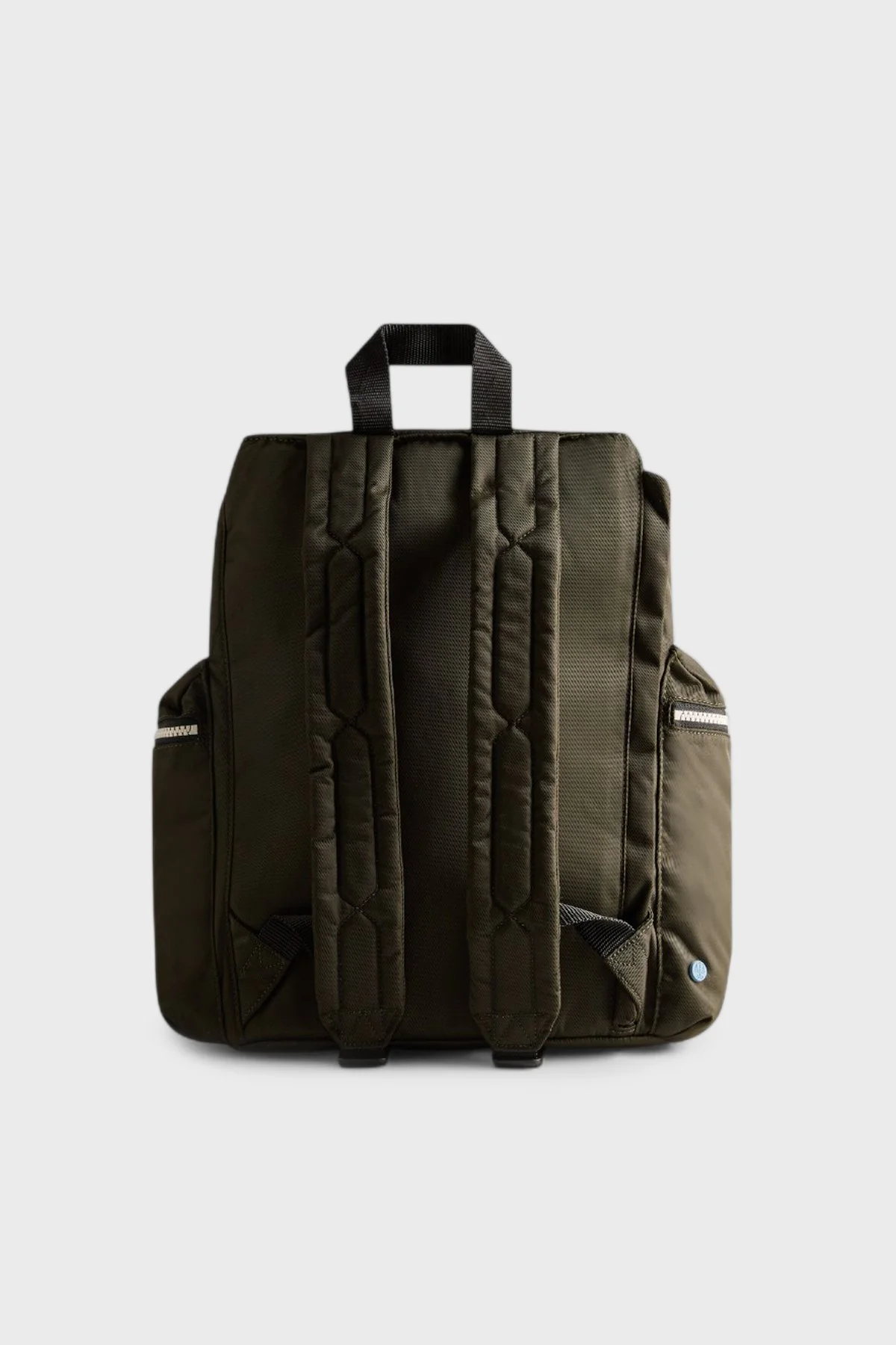 Hunter Logolu Ayarlanabilir Askılı Unisex Sırt Çantası UBB6017ACDDOV KOYU YEŞİL - 3