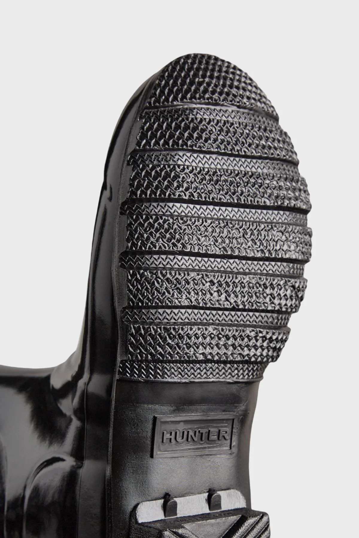 Hunter Logolu Su Geçirmez Parlak Uzun Bayan Bot WFT1000RGLBLK SİYAH - 4