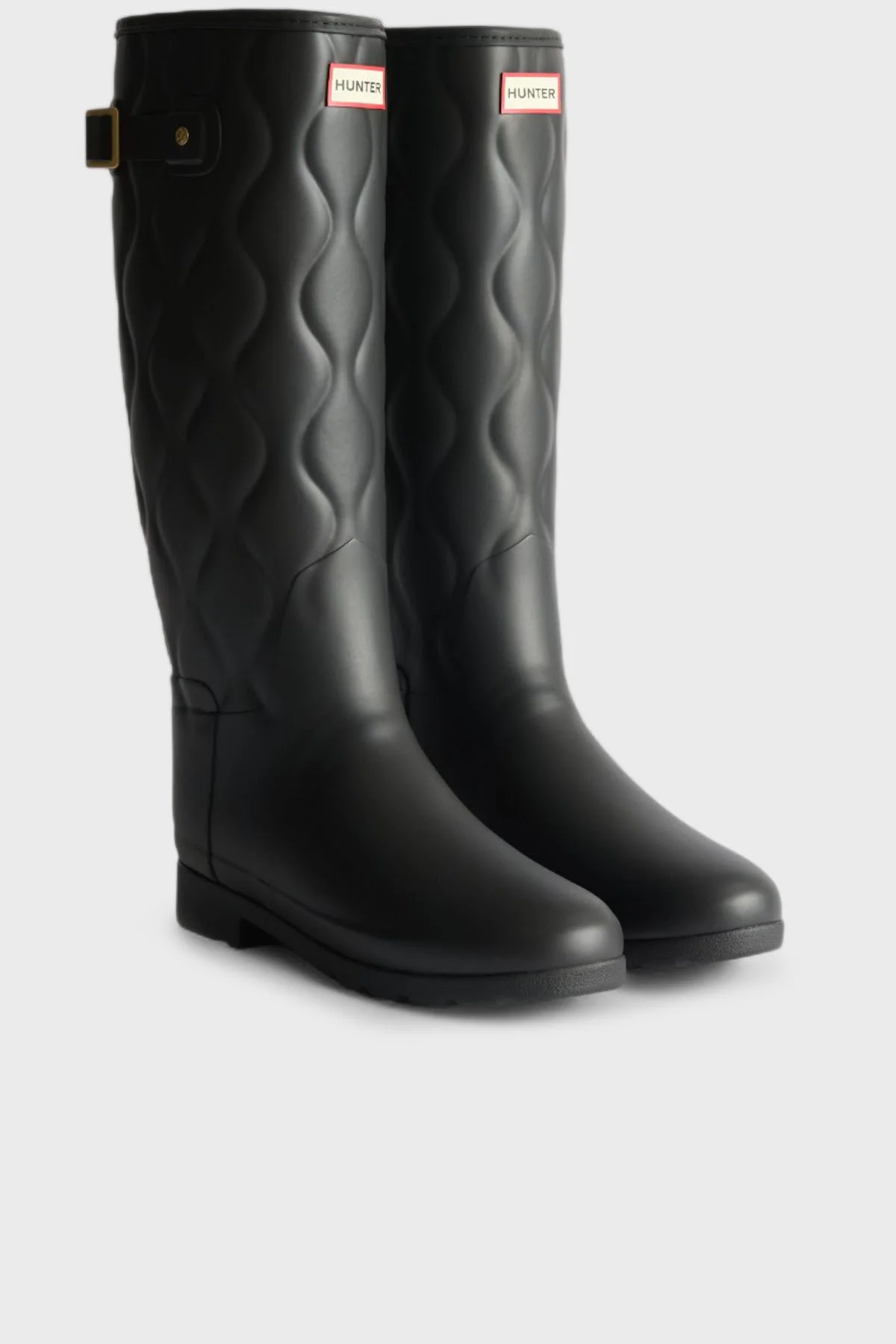 Hunter Logolu Su Geçirmez Uzun Bayan Bot HFRW0015252BLK SİYAH - 2