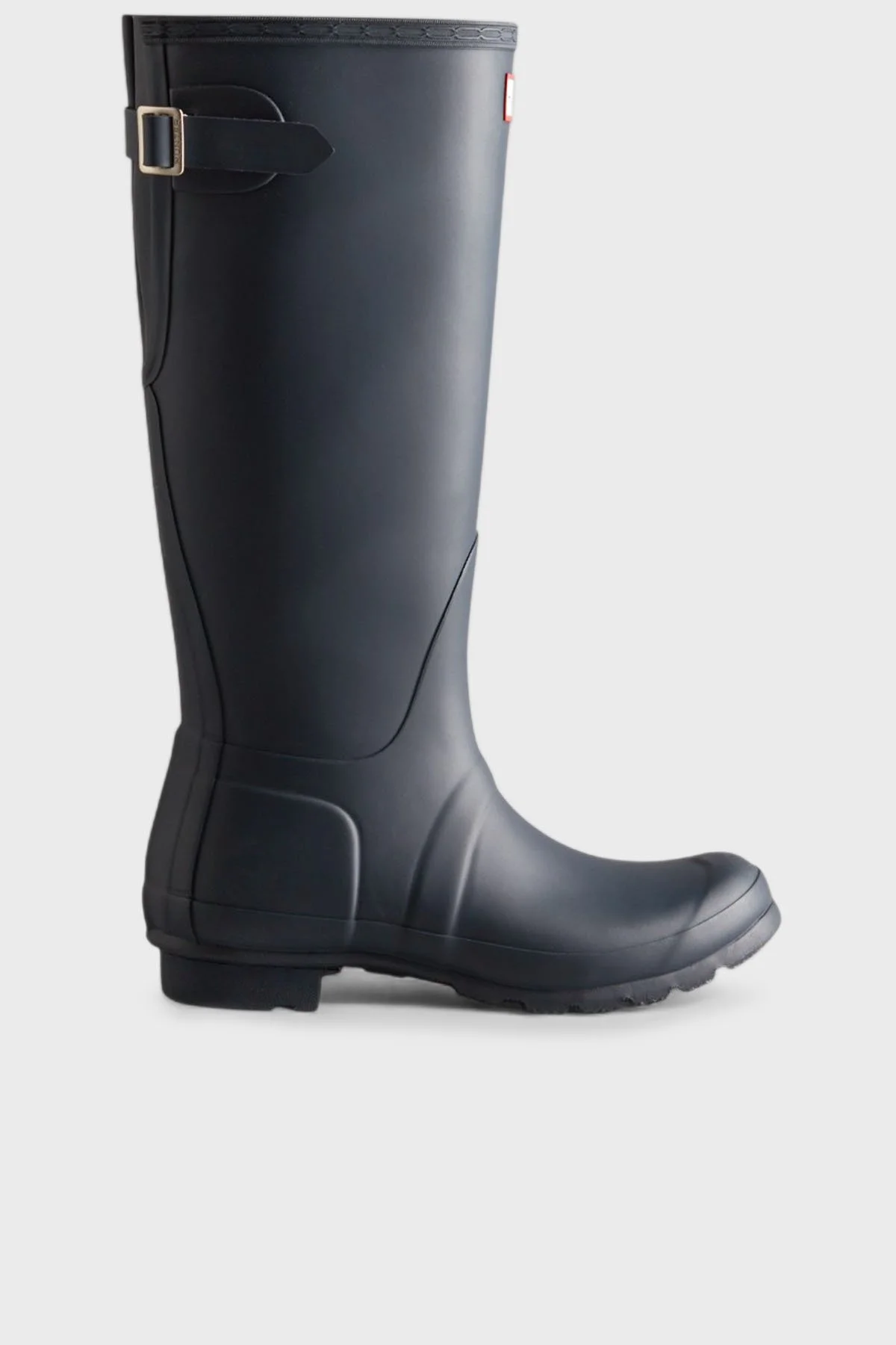 Hunter Logolu Su Geçirmez Uzun Bayan Bot WFT1001RMANVY LACİVERT - 1