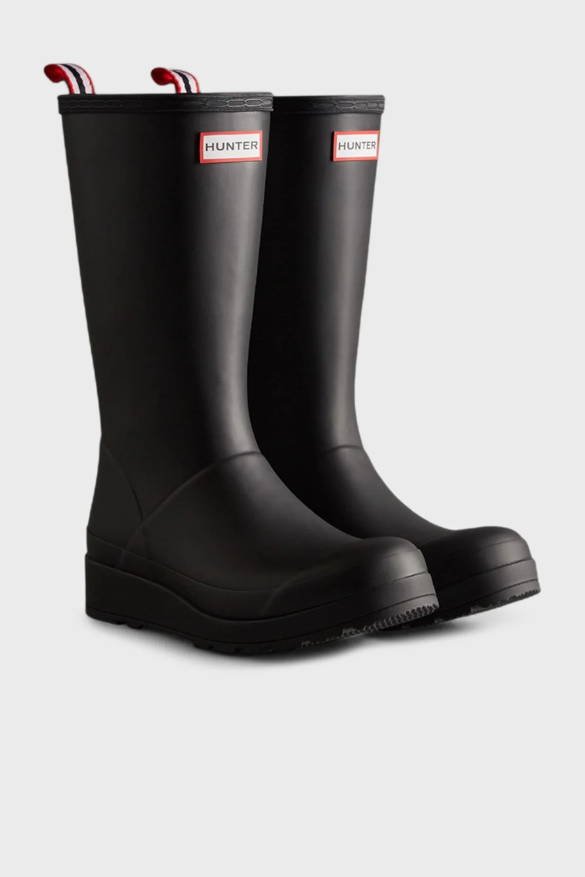 Hunter Logolu Su Geçirmez Uzun Bayan Bot WFT2007RMABLK SİYAH - 2