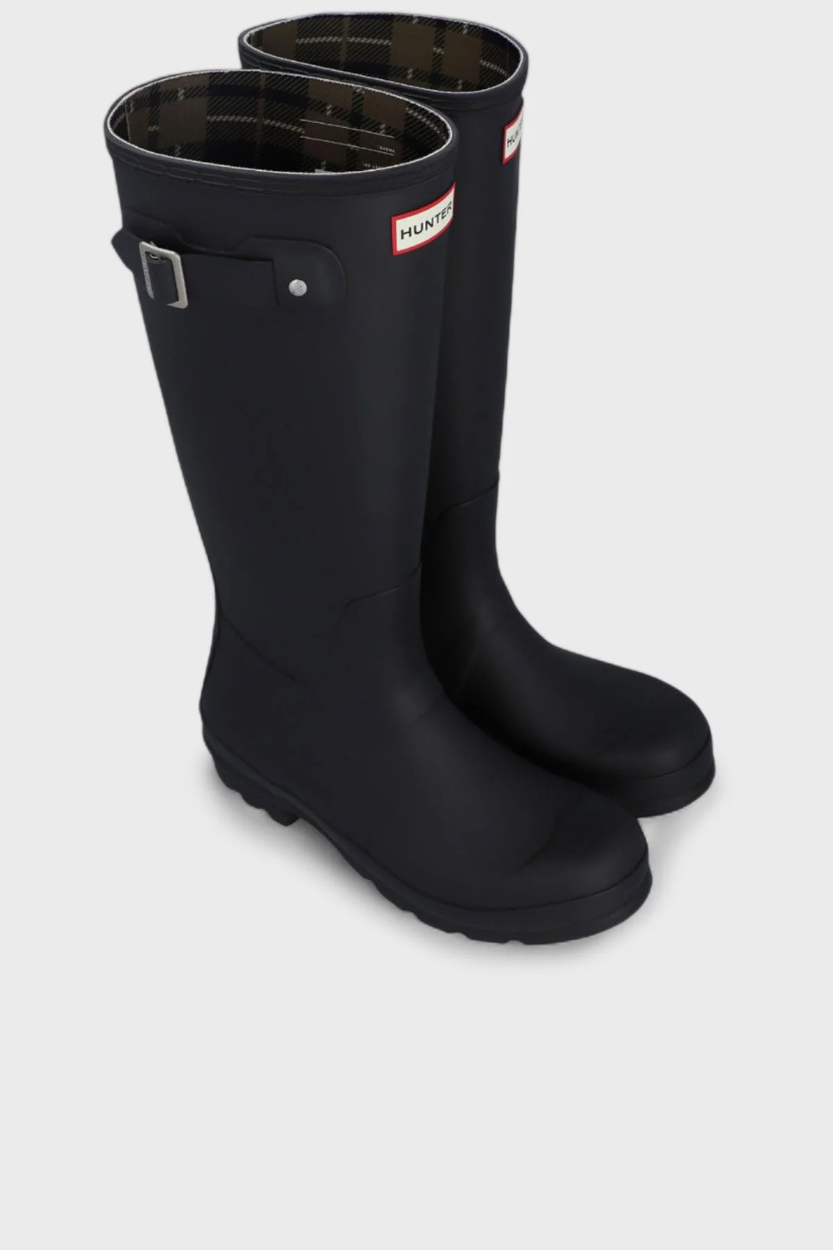 Hunter Logolu Su Geçirmez Uzun Erkek Yağmur Çizmesi HFRM0002252BE SİYAH - 2