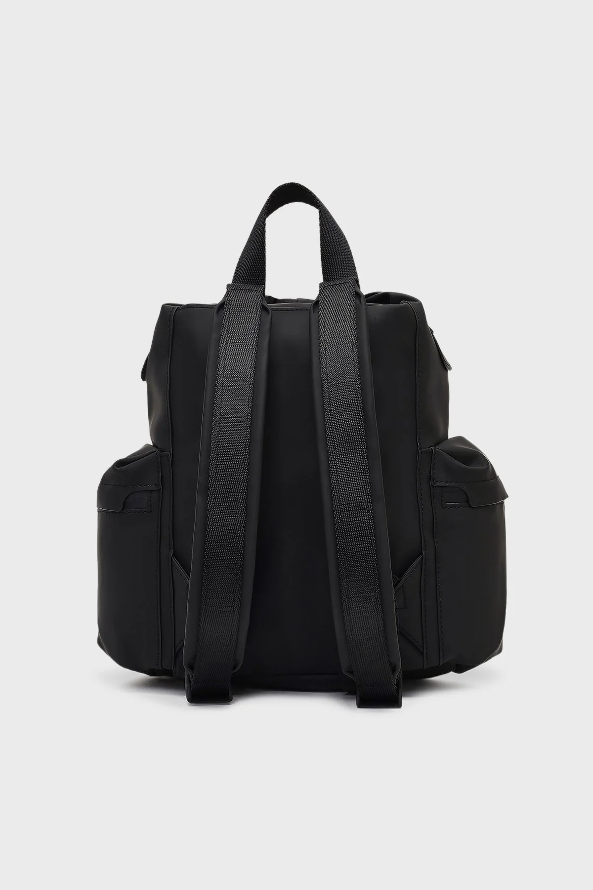 Hunter Logolu Suya Dayanıklı Ayarlanabilir Unisex Sırt Çantası HXRU0005252HB SİYAH - 4