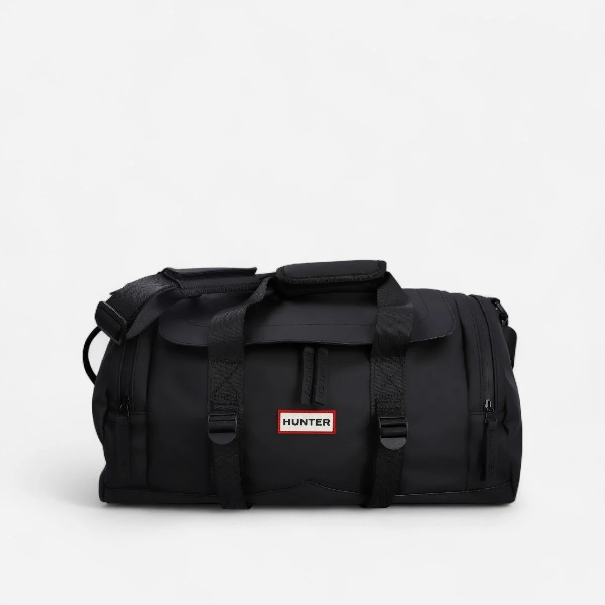 Hunter Logolu Suya Dayanıklı Seyahat Çantası Unisex Seyahat Çantası HXRU0064252HB SİYAH - 1